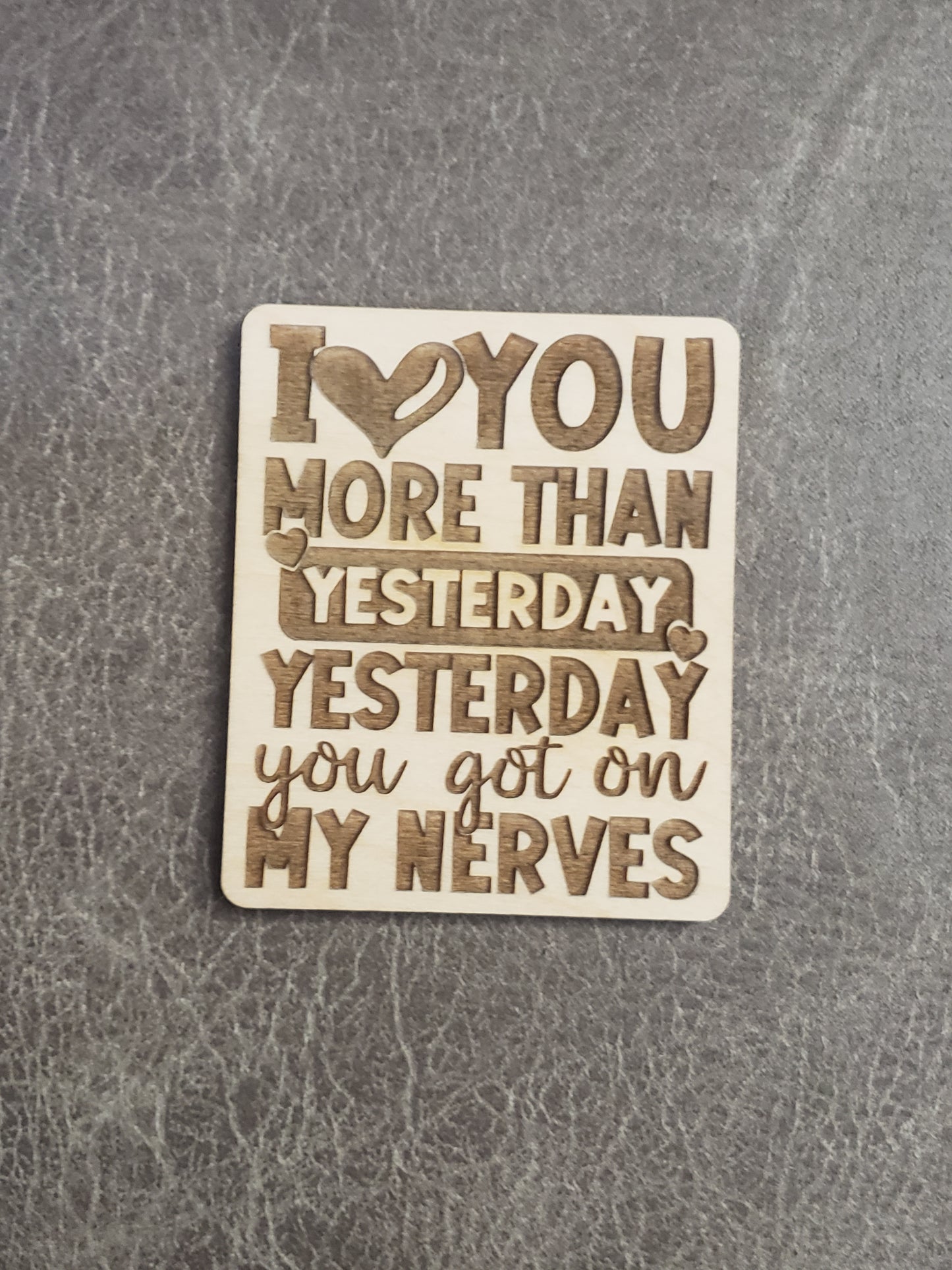 On My Last Nerve keychains and magnet