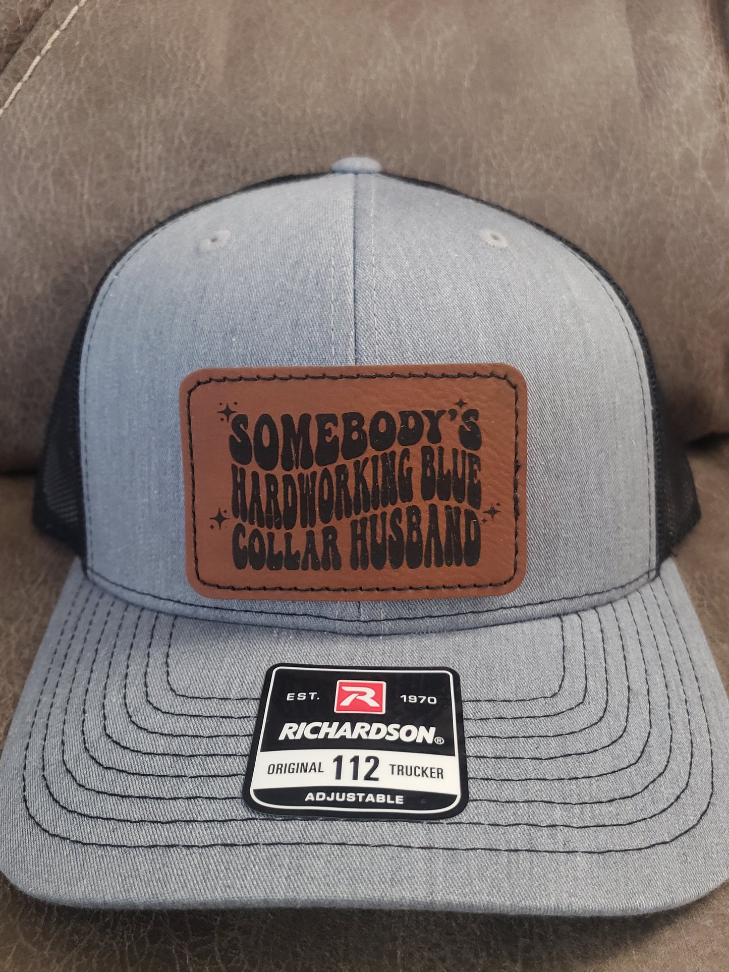 Richardson 112 Hats Dirty Hands Clean Money Work Lineman Welding