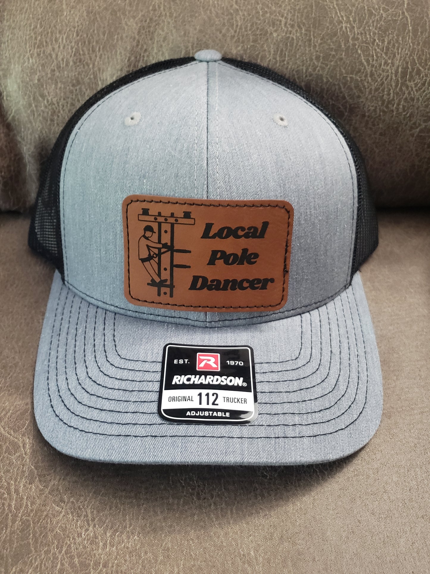 Richardson 112 Hats Dirty Hands Clean Money Work Lineman Welding
