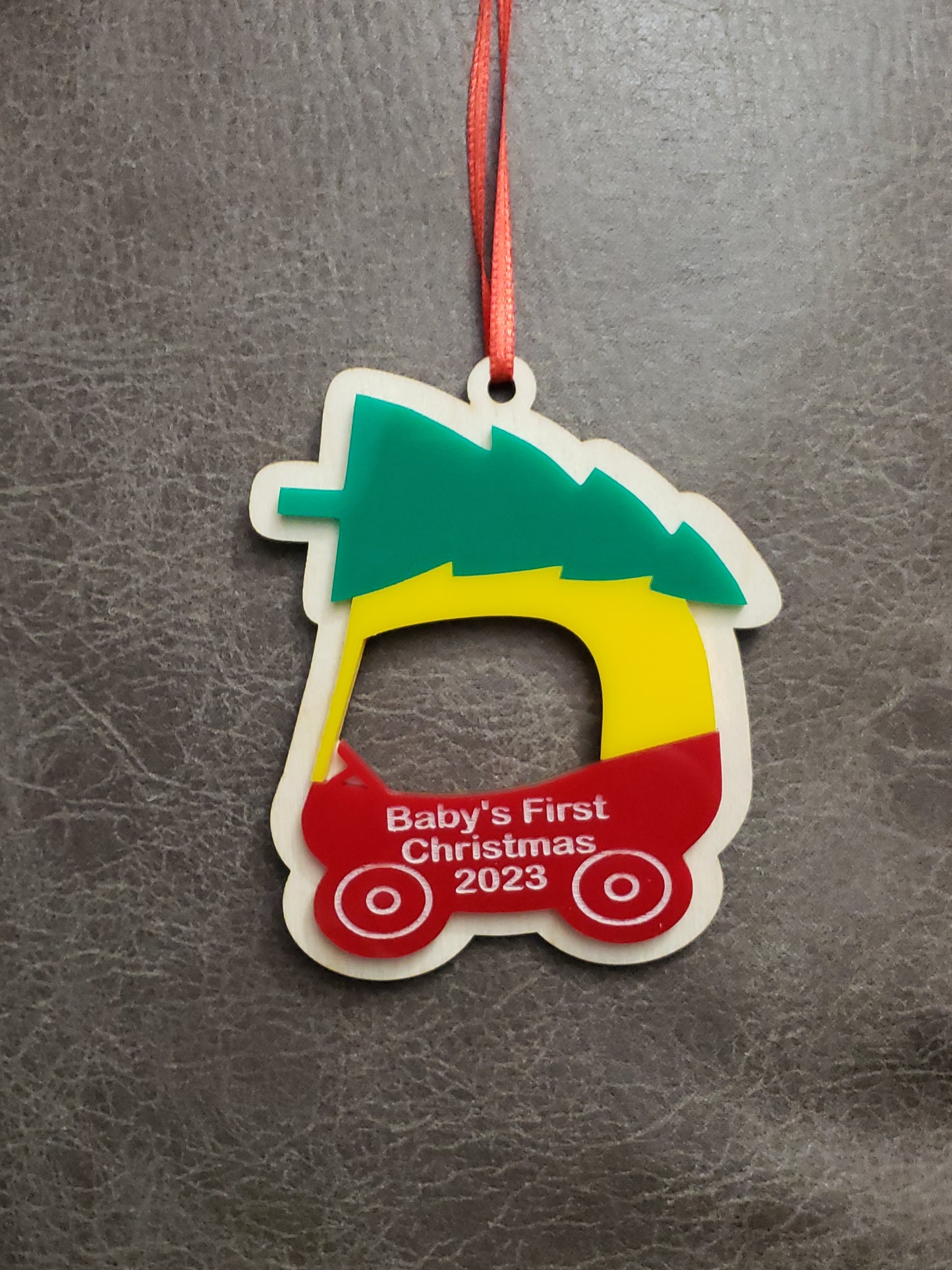 Coupe Car Christmas Ornament Personalized