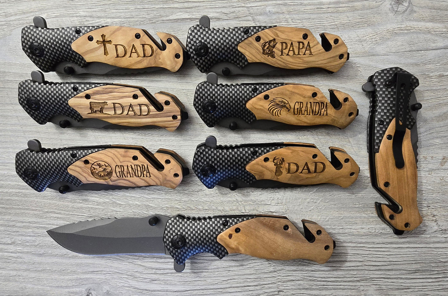 Folding pocket knives knife Personalized Non-locking