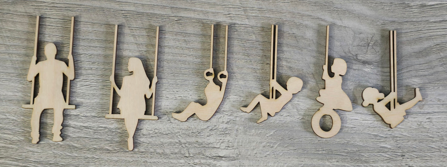 Thanks for being there through all the ups and downs swing sign personalized