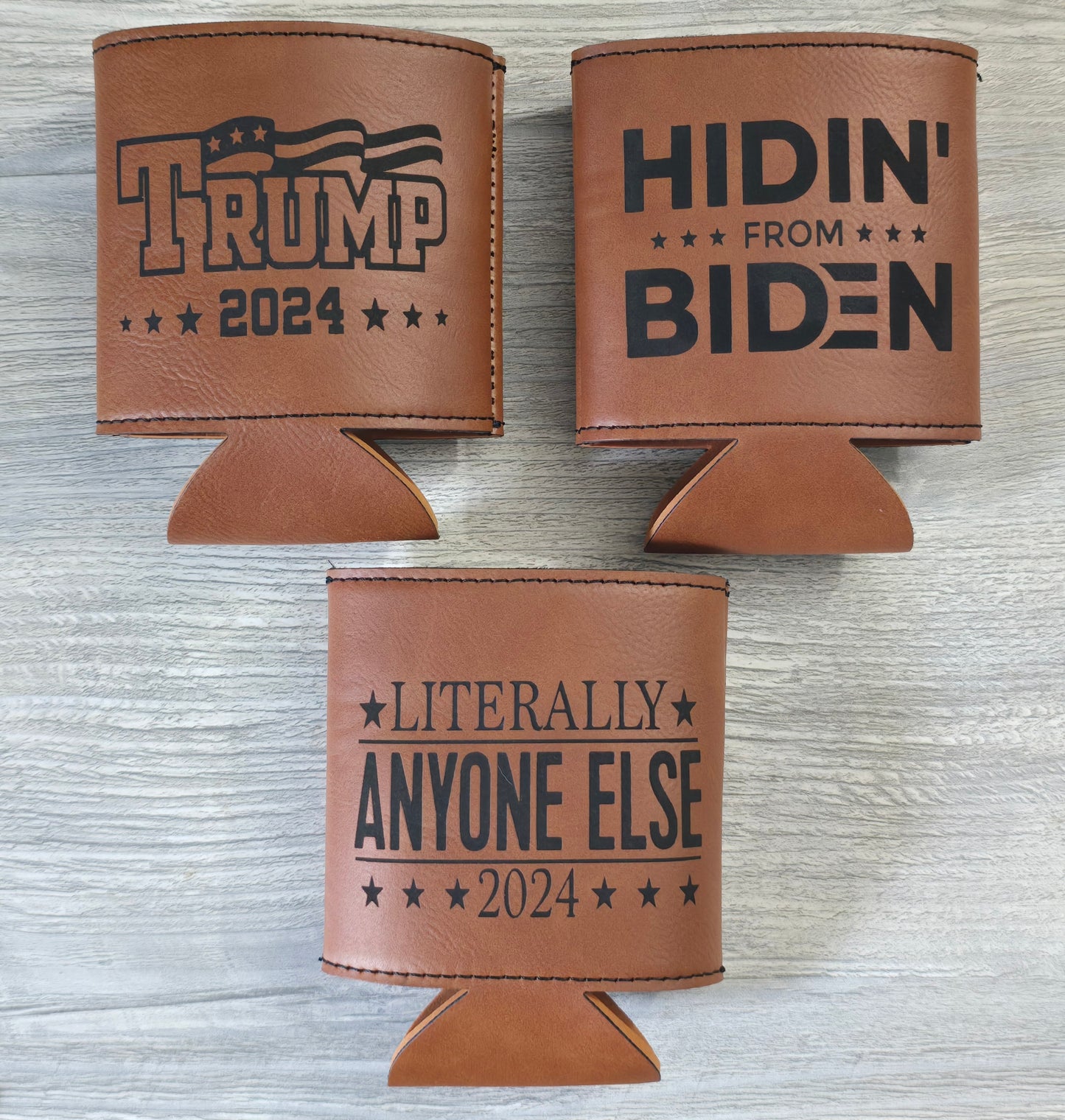 Trump 2024 Koozie and Hat Patch