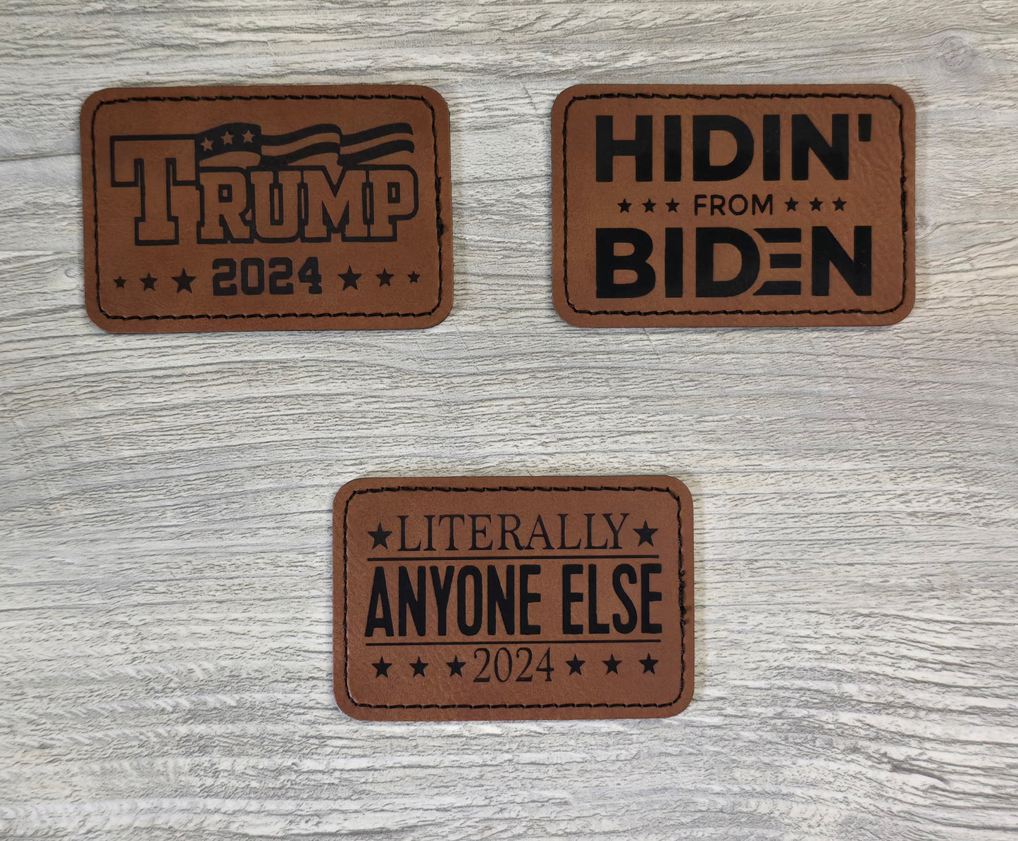 Trump 2024 Koozie and Hat Patch