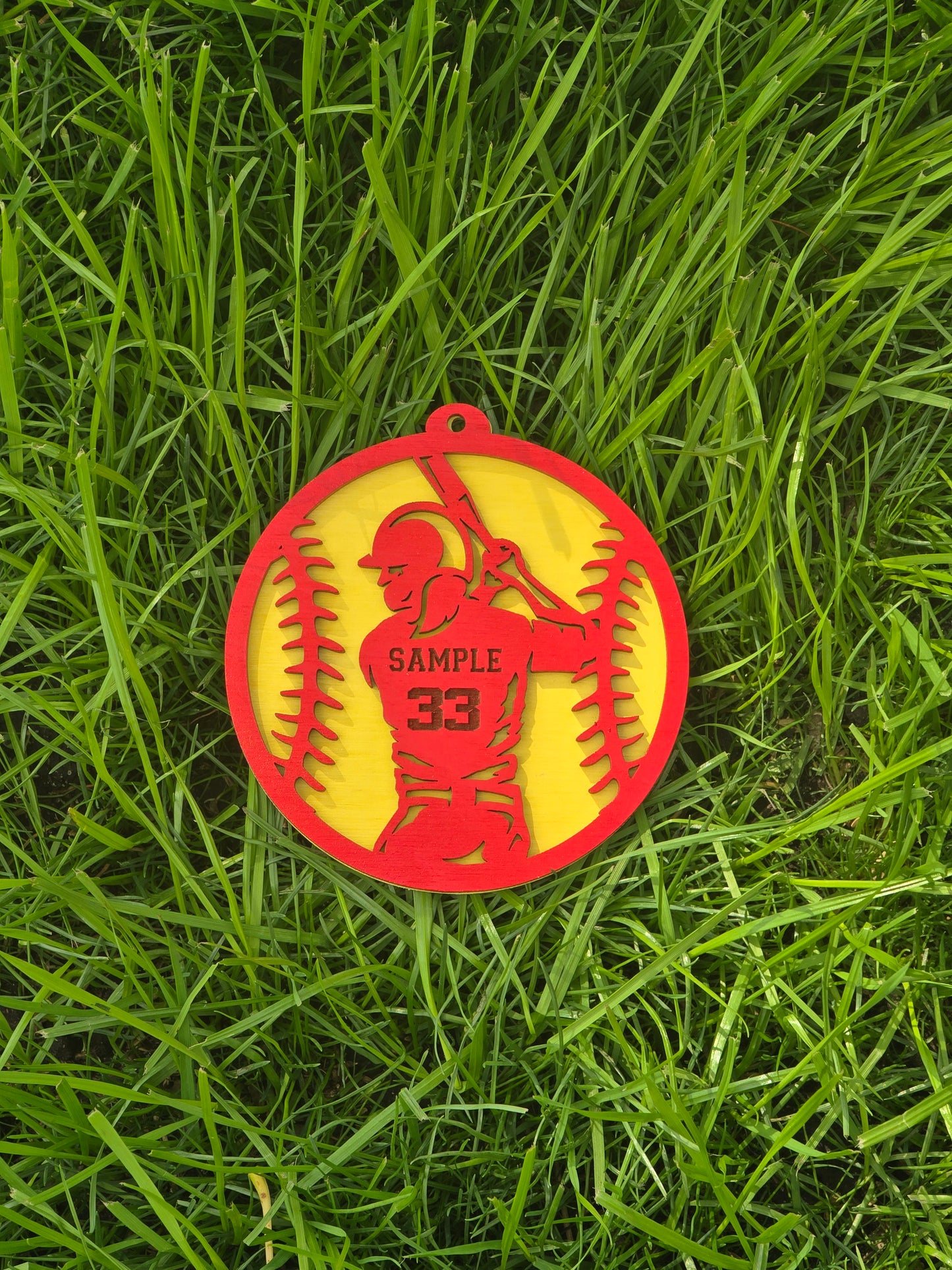 Sports Set 1 Christmas Ornaments Personalized bag tag