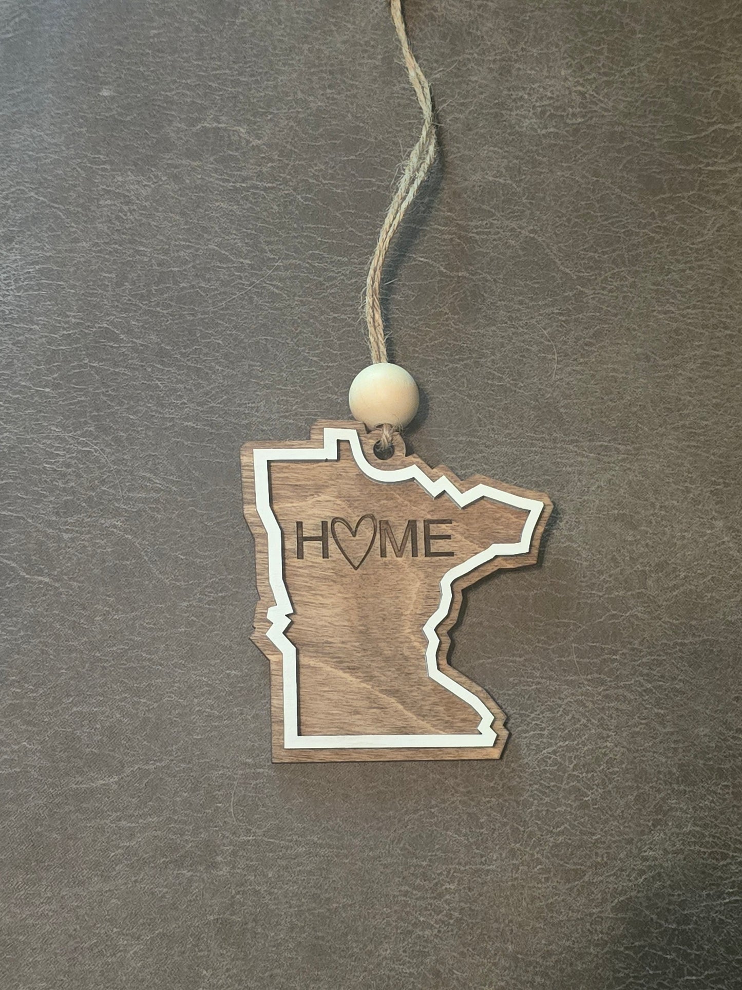 Home State Christmas Ornament Personalized