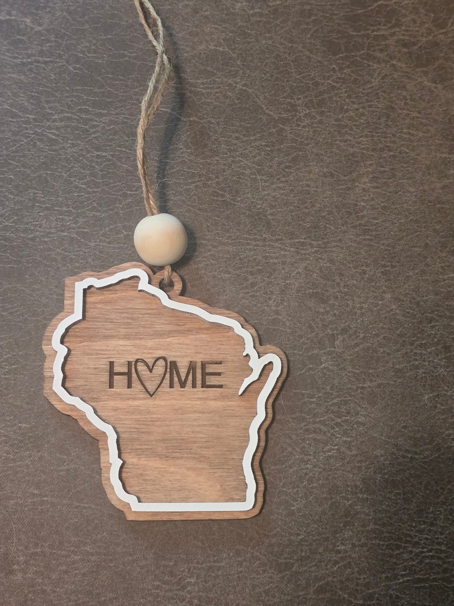 Home State Christmas Ornament Personalized