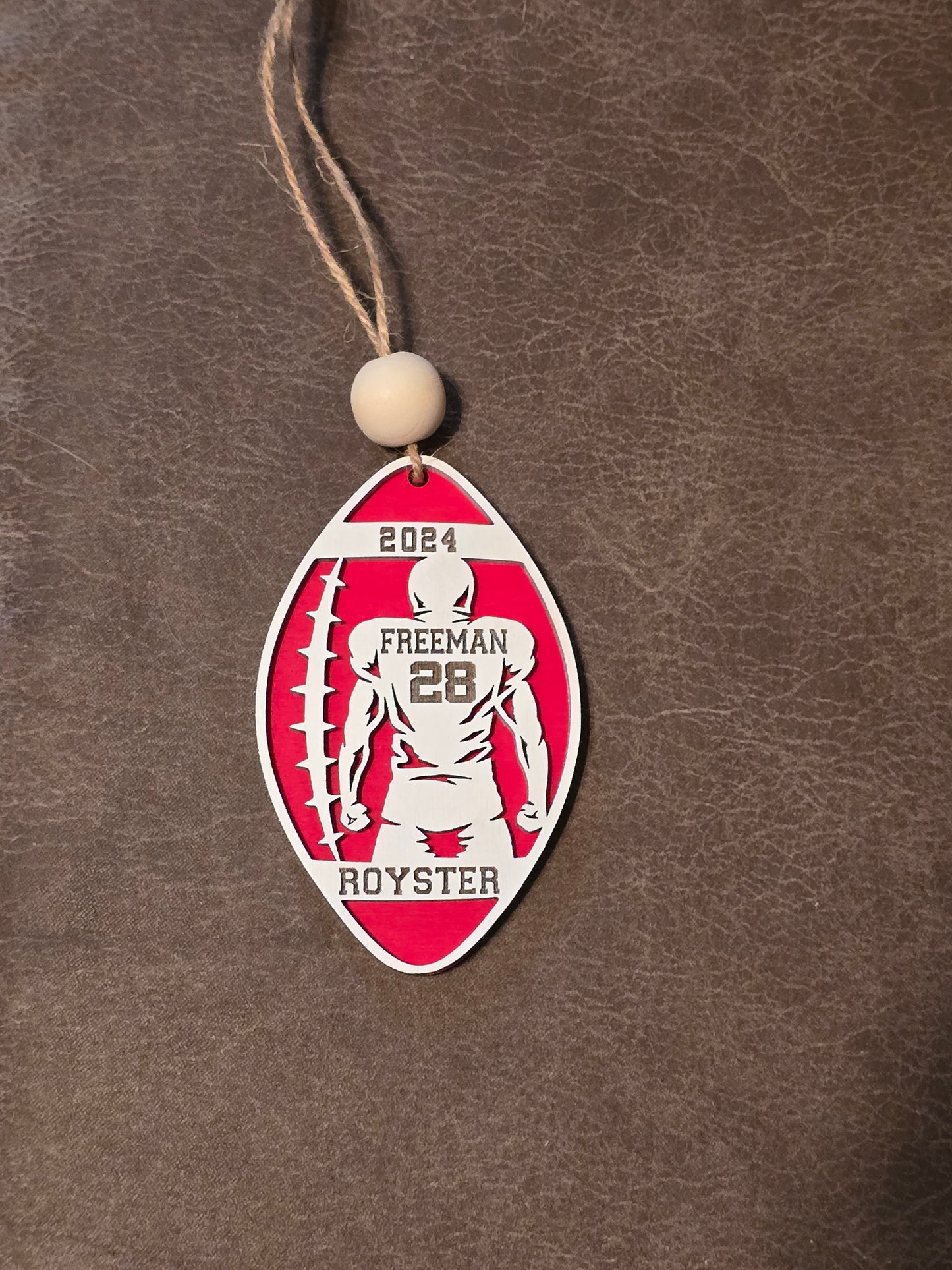 Sports Set 1 Christmas Ornaments Personalized bag tag