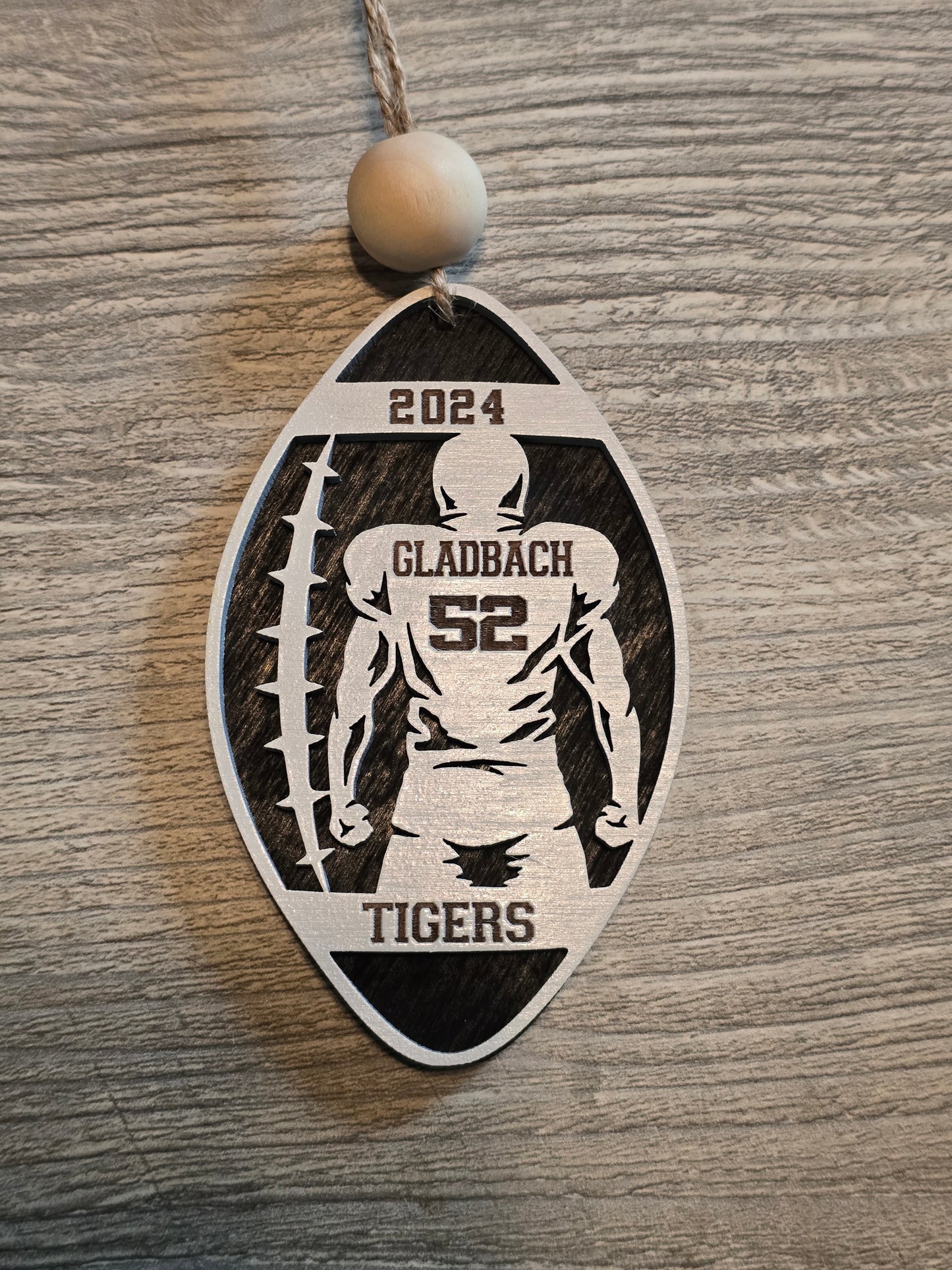 Sports Set 1 Christmas Ornaments Personalized bag tag