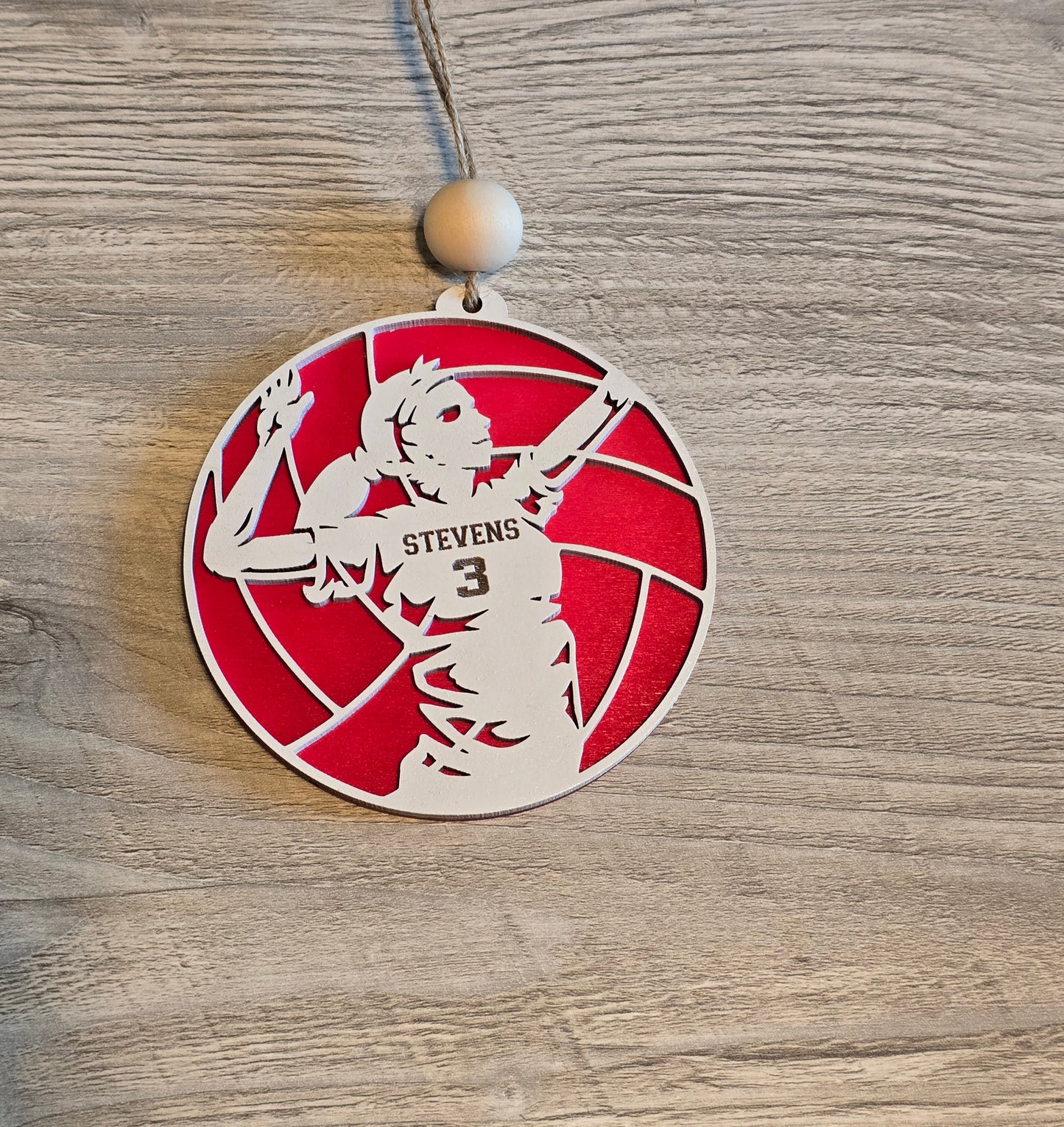 Sports Set 1 Christmas Ornaments Personalized bag tag