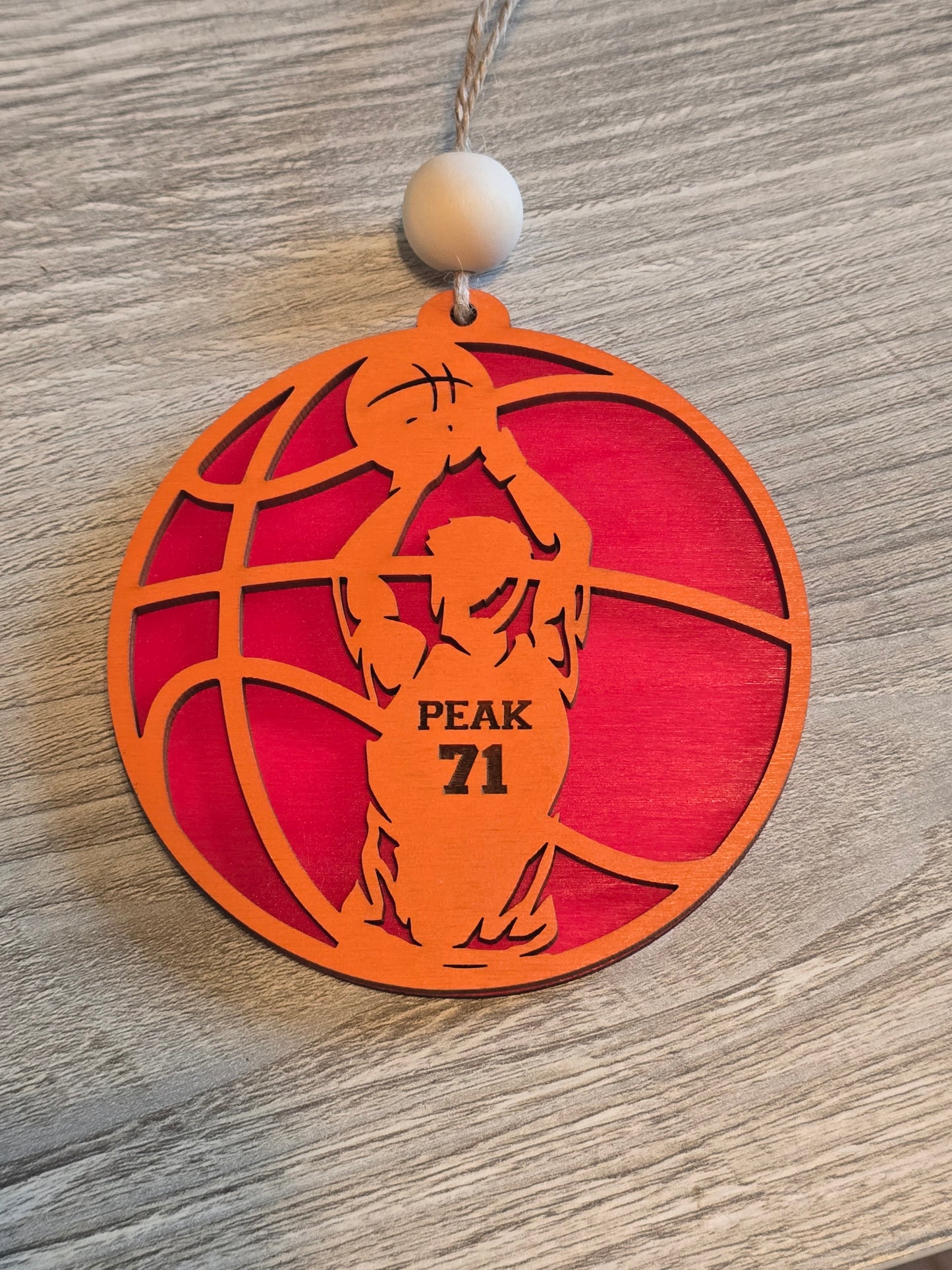 Sports Set 1 Christmas Ornaments Personalized bag tag
