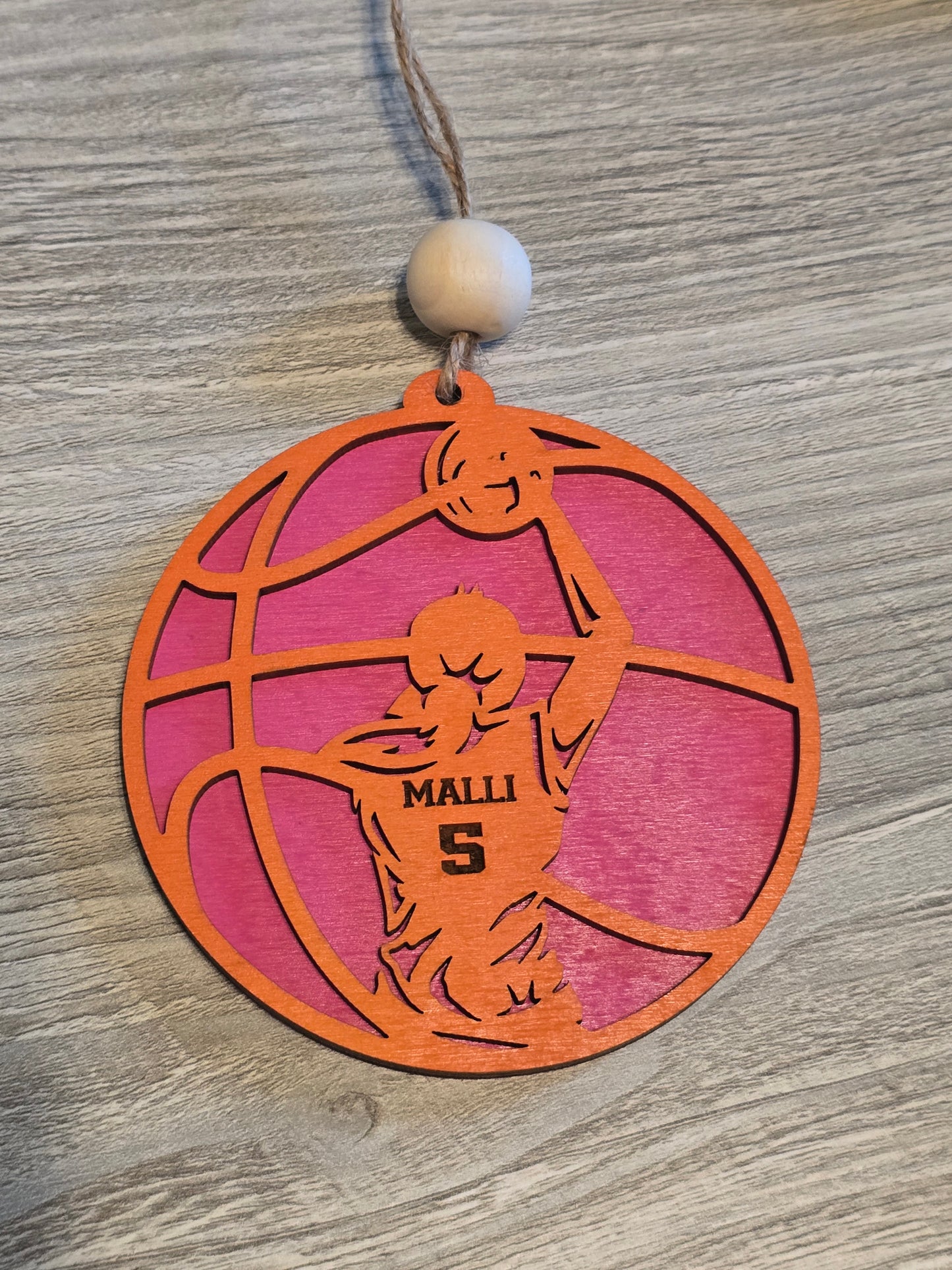 Sports Set 1 Christmas Ornaments Personalized bag tag
