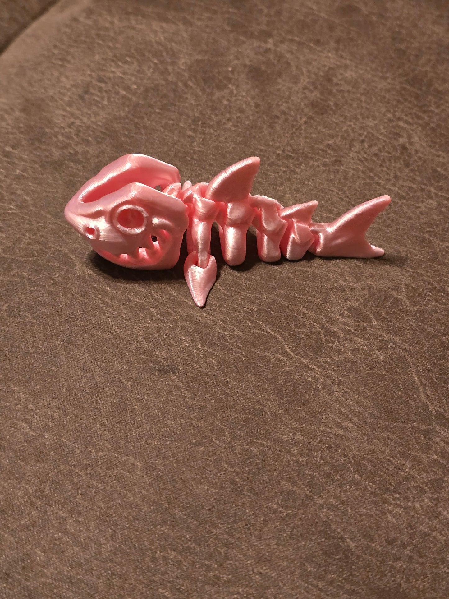 3D printed Articulated Shark keychain