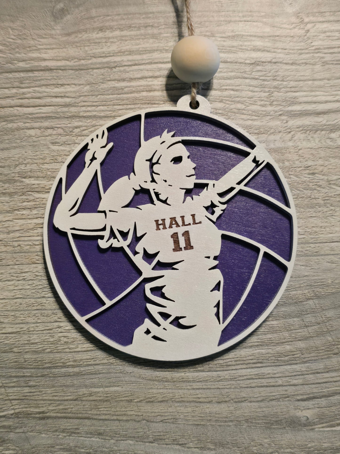 Sports Set 1 Christmas Ornaments Personalized bag tag