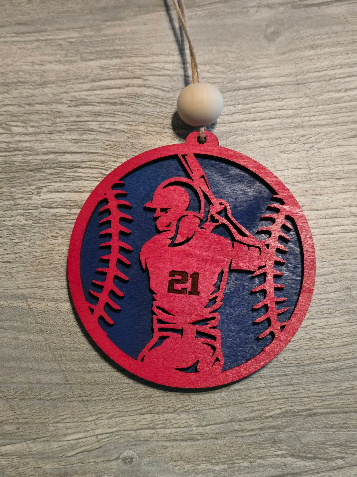 Sports Set 1 Christmas Ornaments Personalized bag tag
