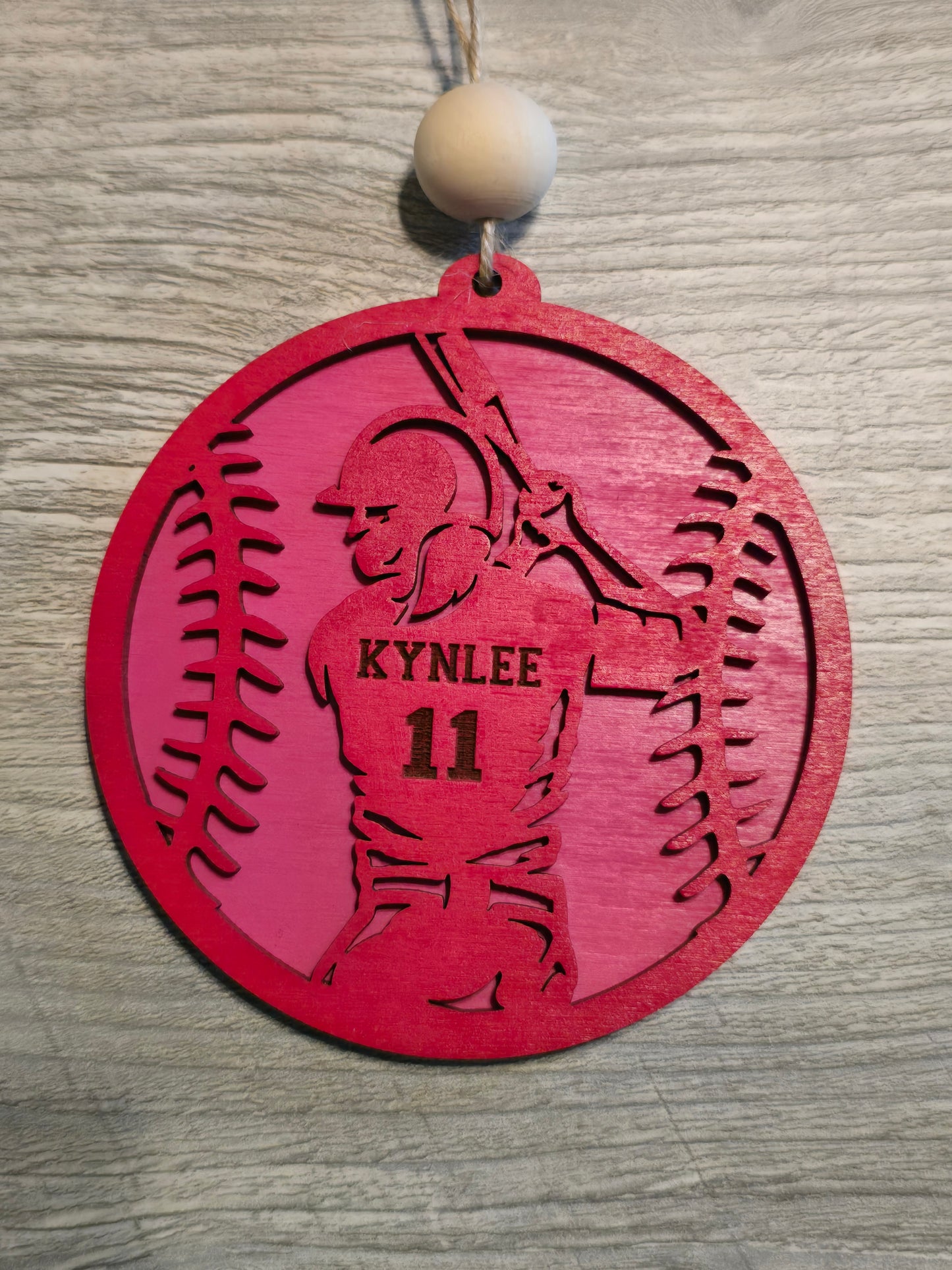 Sports Set 1 Christmas Ornaments Personalized bag tag