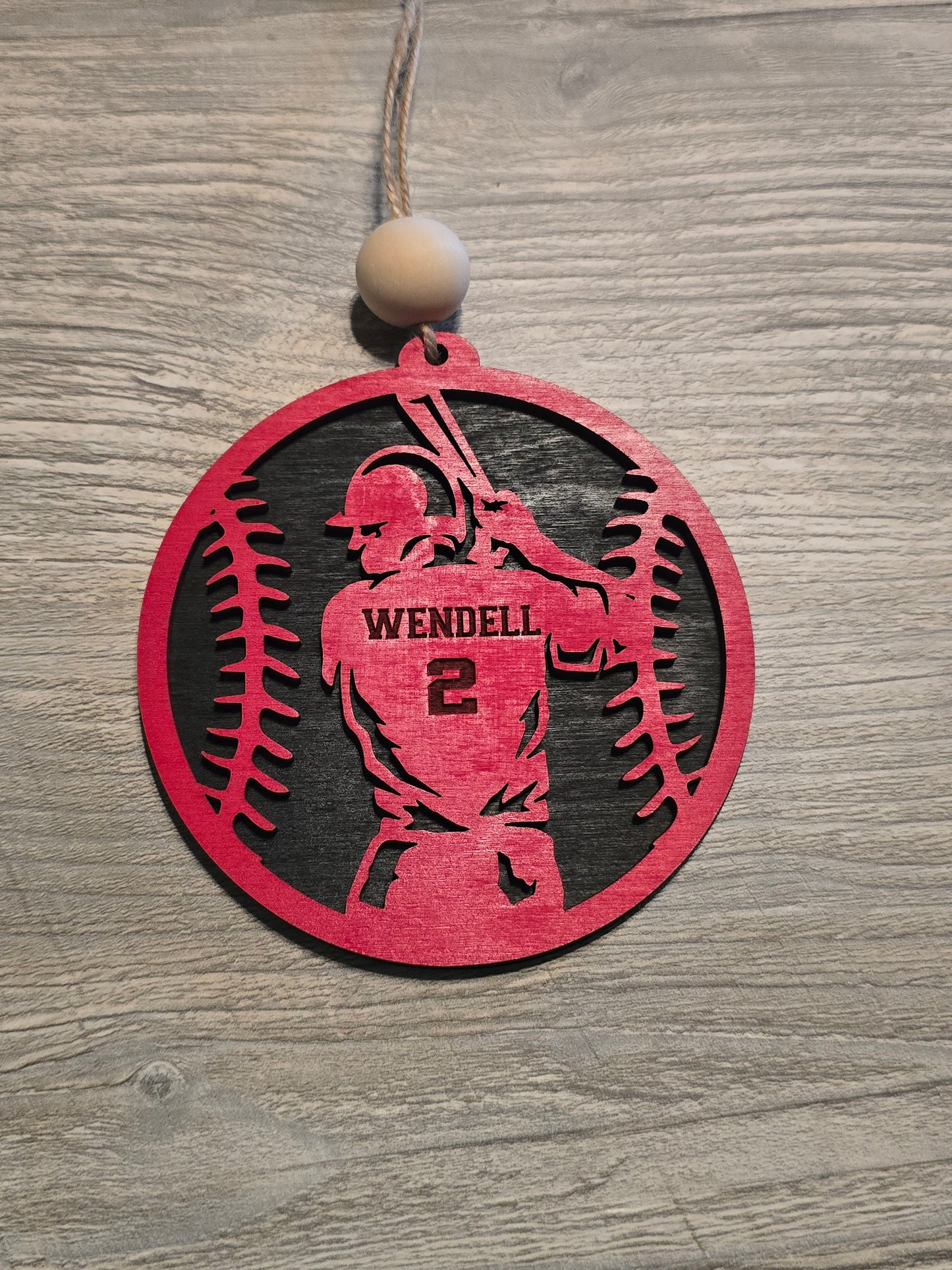Sports Set 1 Christmas Ornaments Personalized bag tag