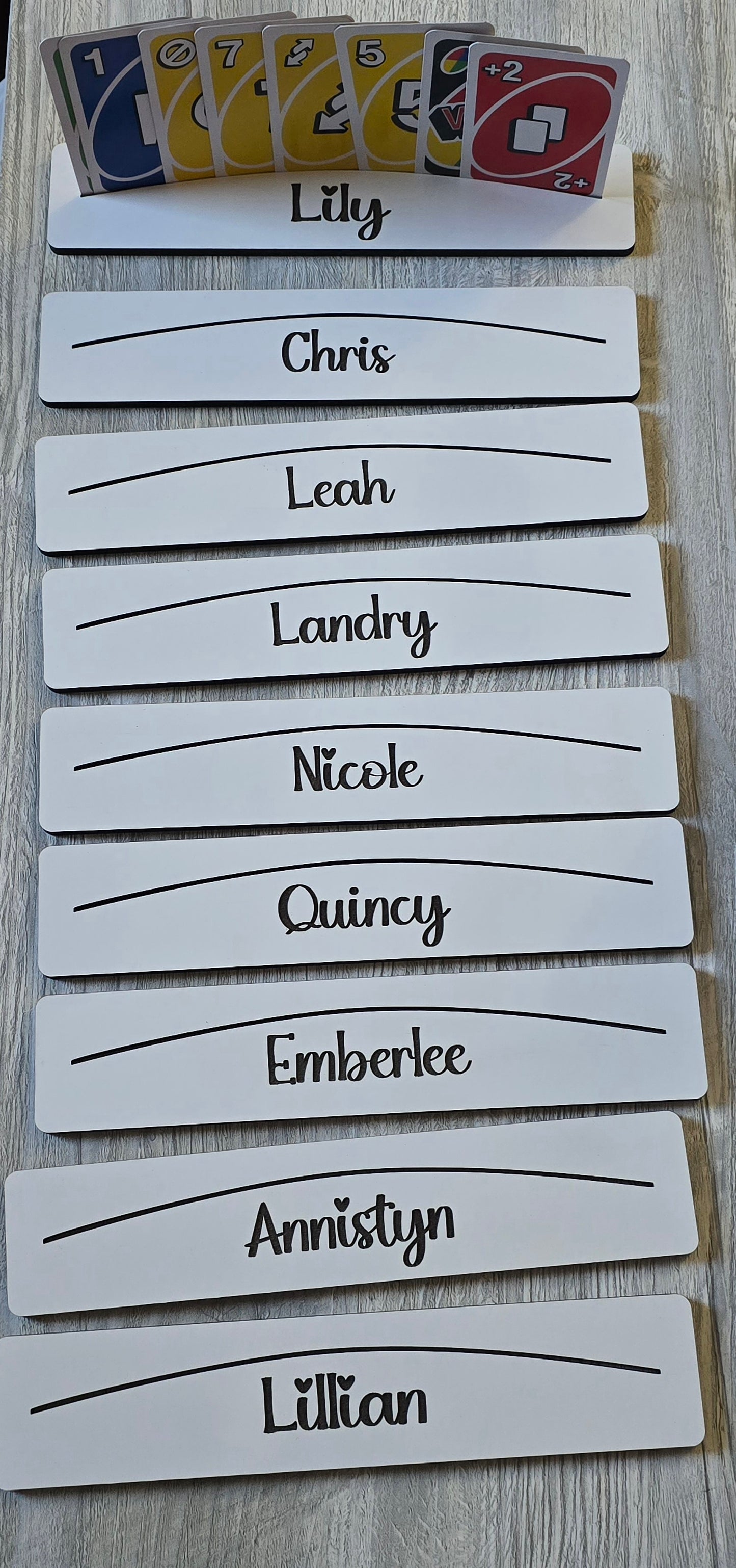 Personalized card holder