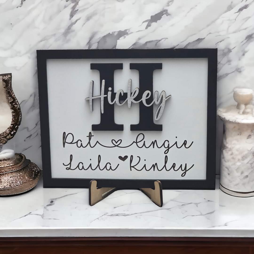 Family Name Sign Personalized – Wholesale By Kali