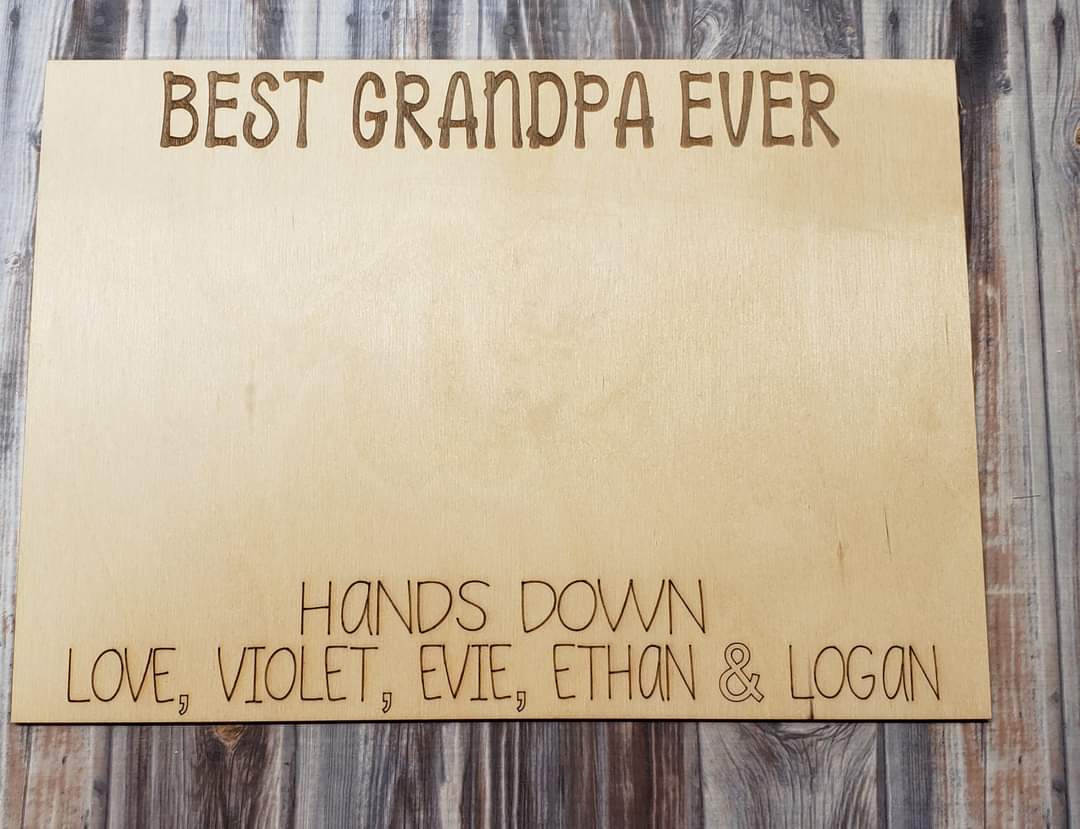 Best Dad Ever Hands Down Personalized
