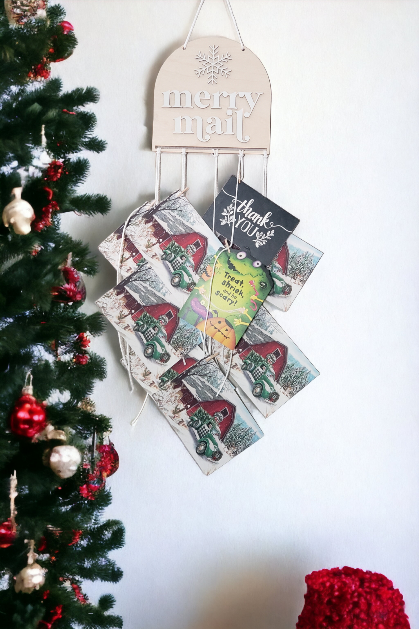 Merry Mail Card Holder