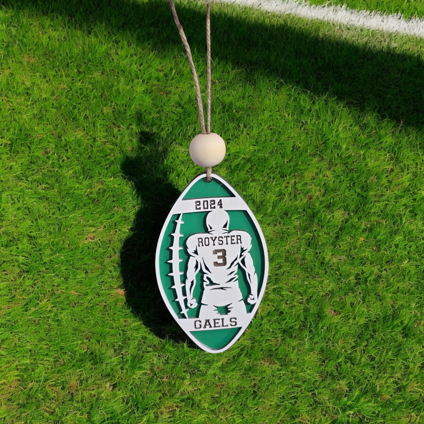 Sports Set 1 Christmas Ornaments Personalized bag tag