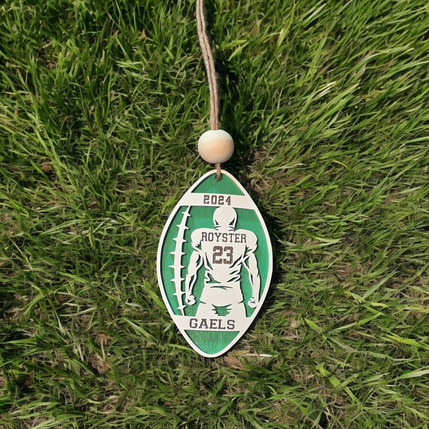 Sports Set 1 Christmas Ornaments Personalized bag tag