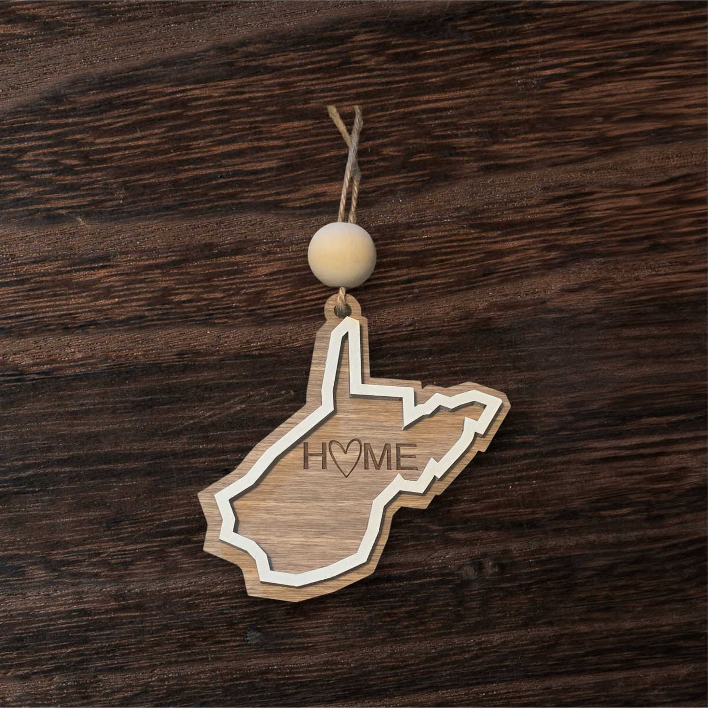 Home State Christmas Ornament Personalized