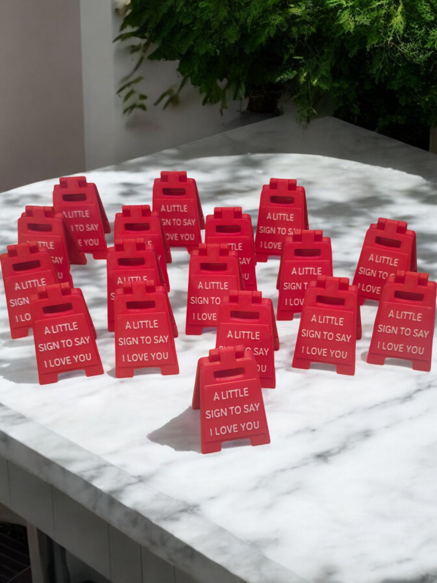 A little sign to say I love you