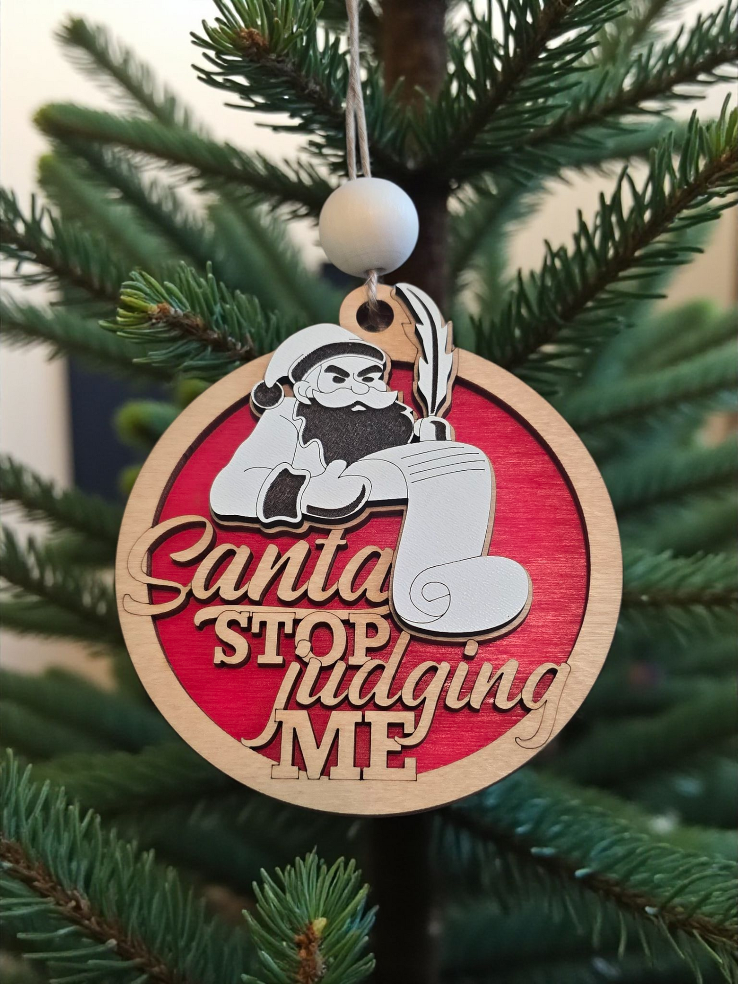 Sassy Christmas Ornament