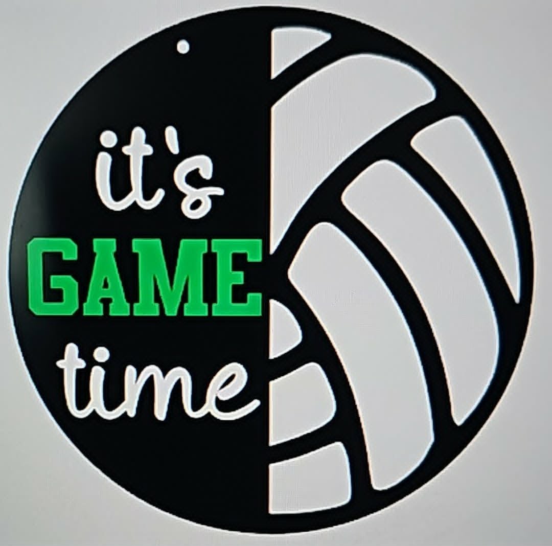 Its game time sign