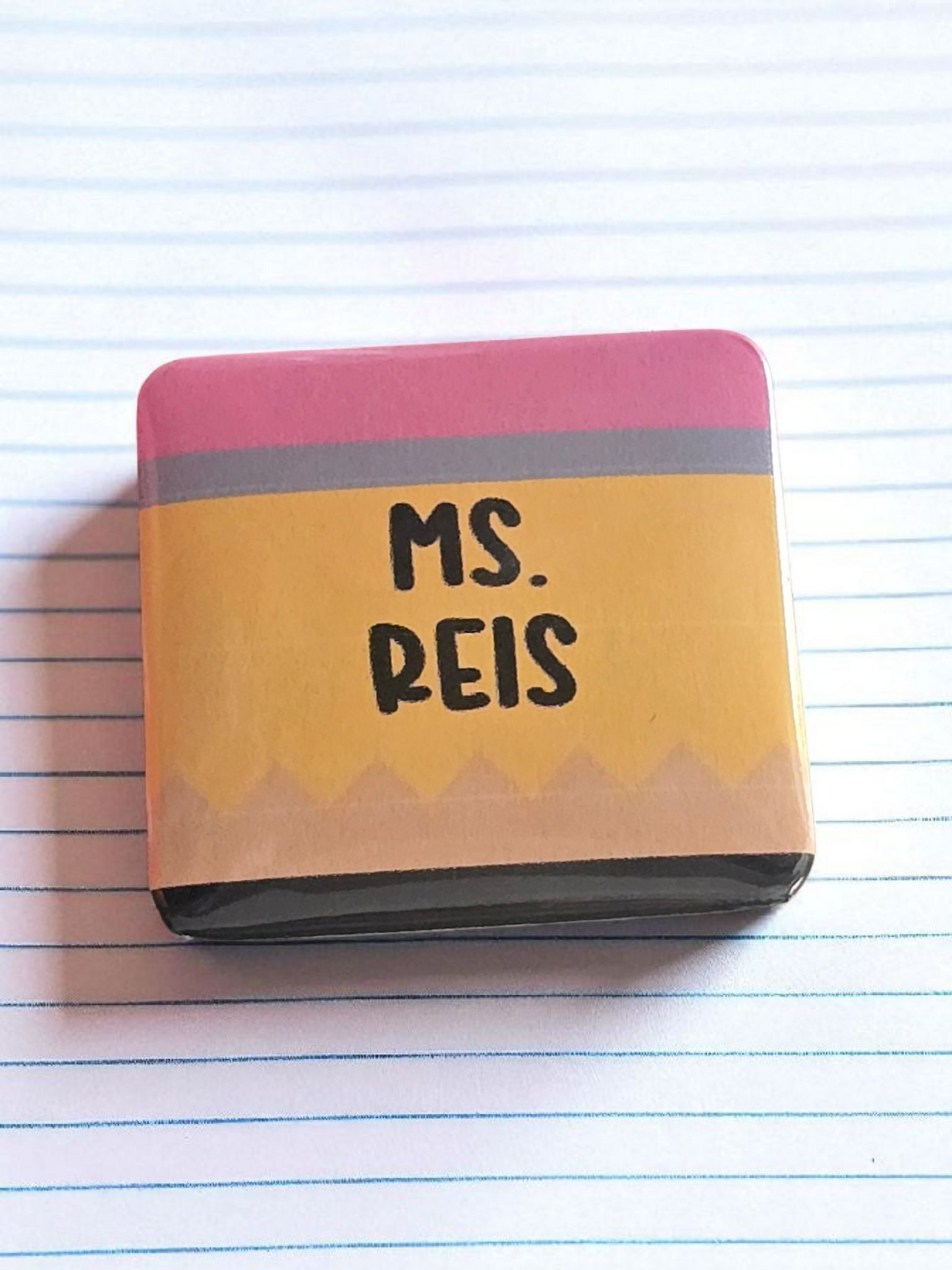 Teacher magnet personalized