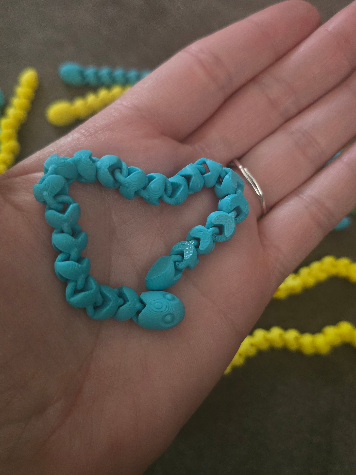 3D printed Miniature Snakes