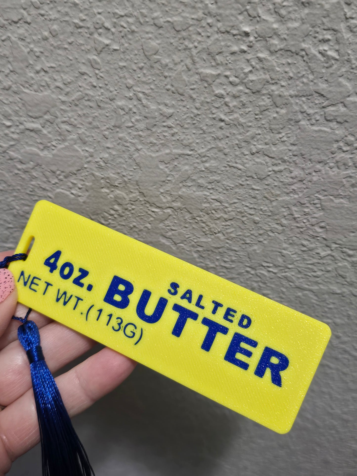 3D printed Butter bookmark