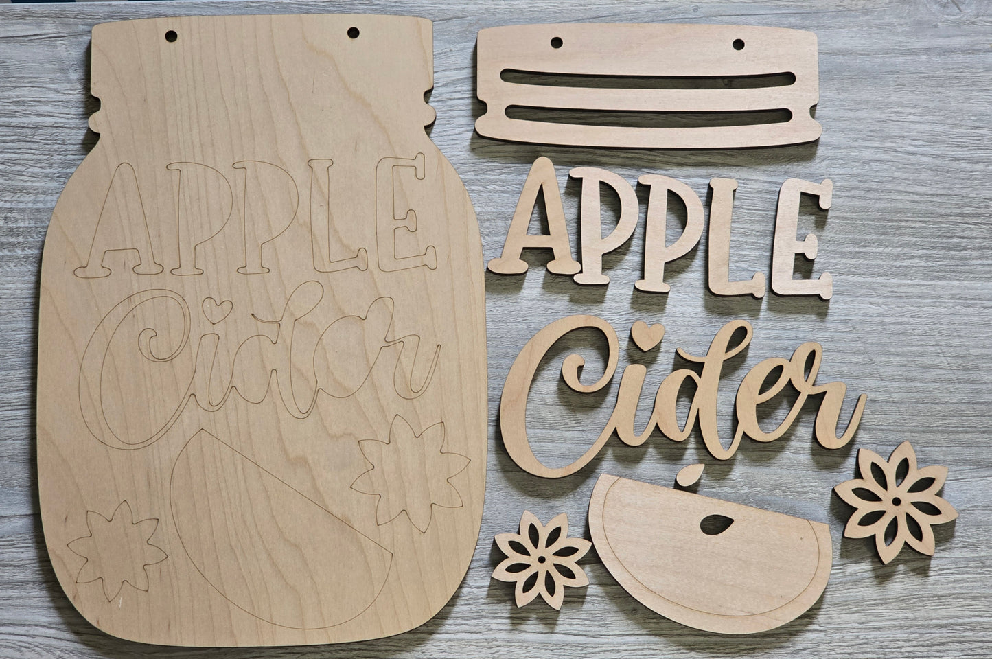 Mason jar signs DIY