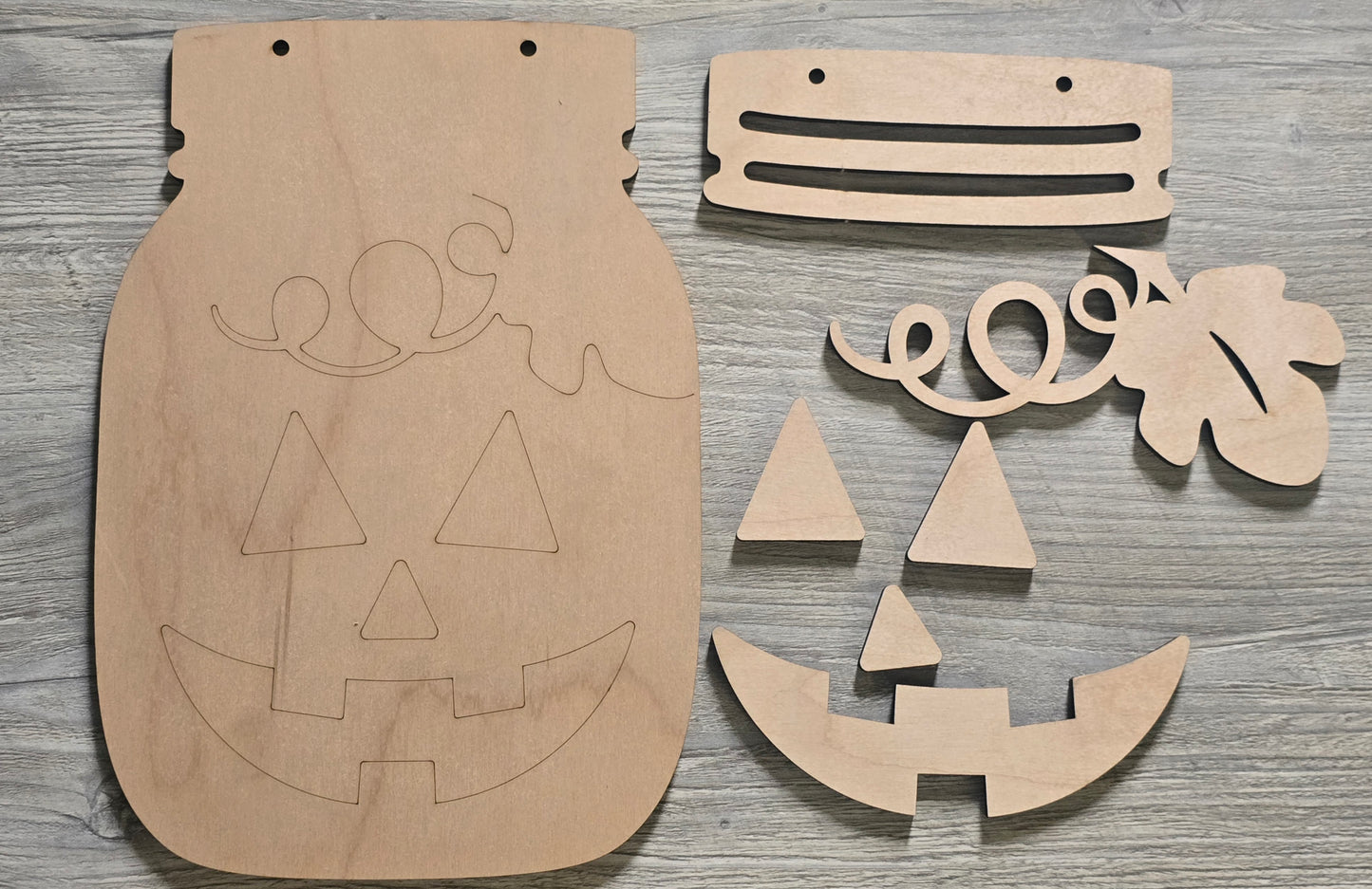 Mason jar signs DIY