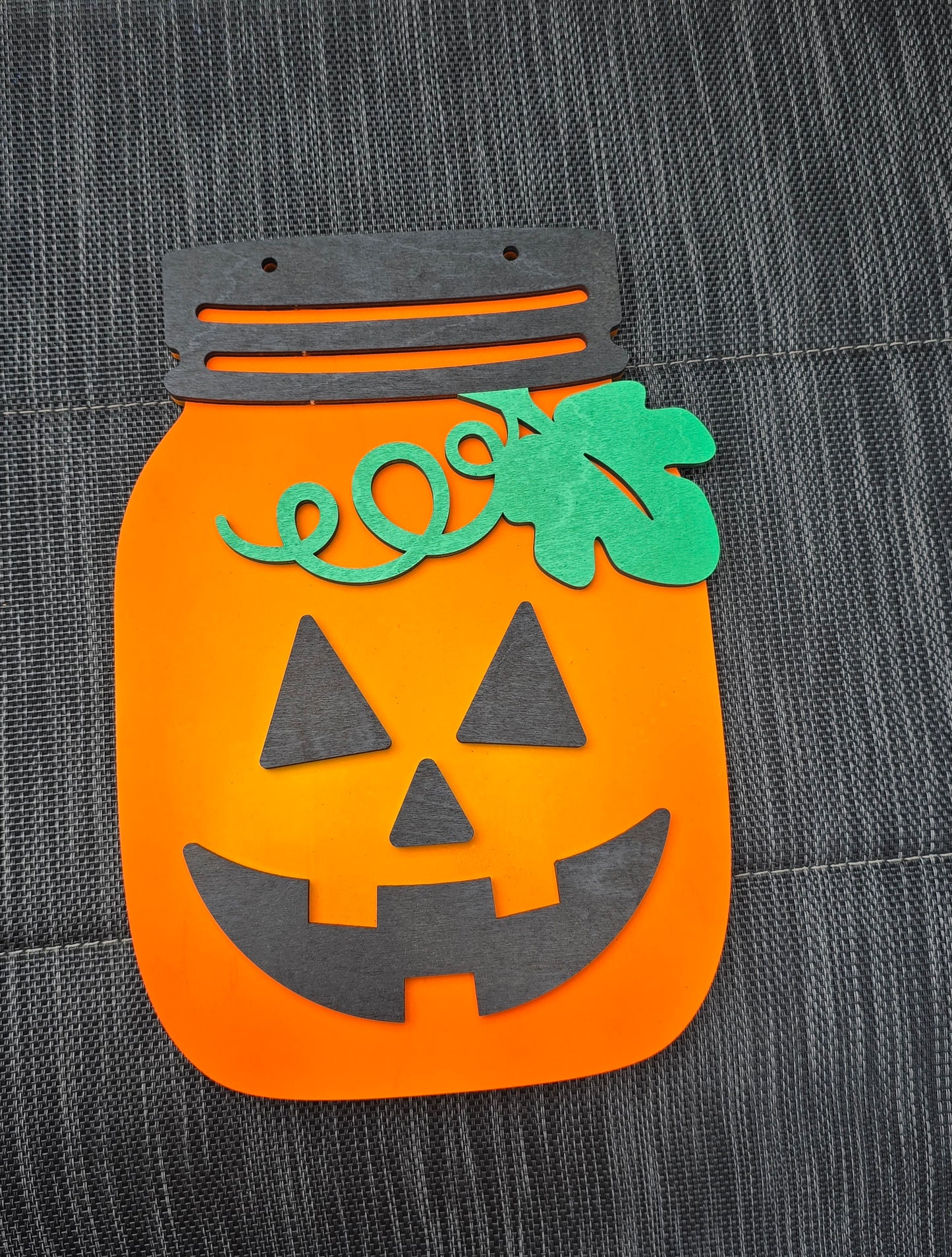 Finished Mason jar signs