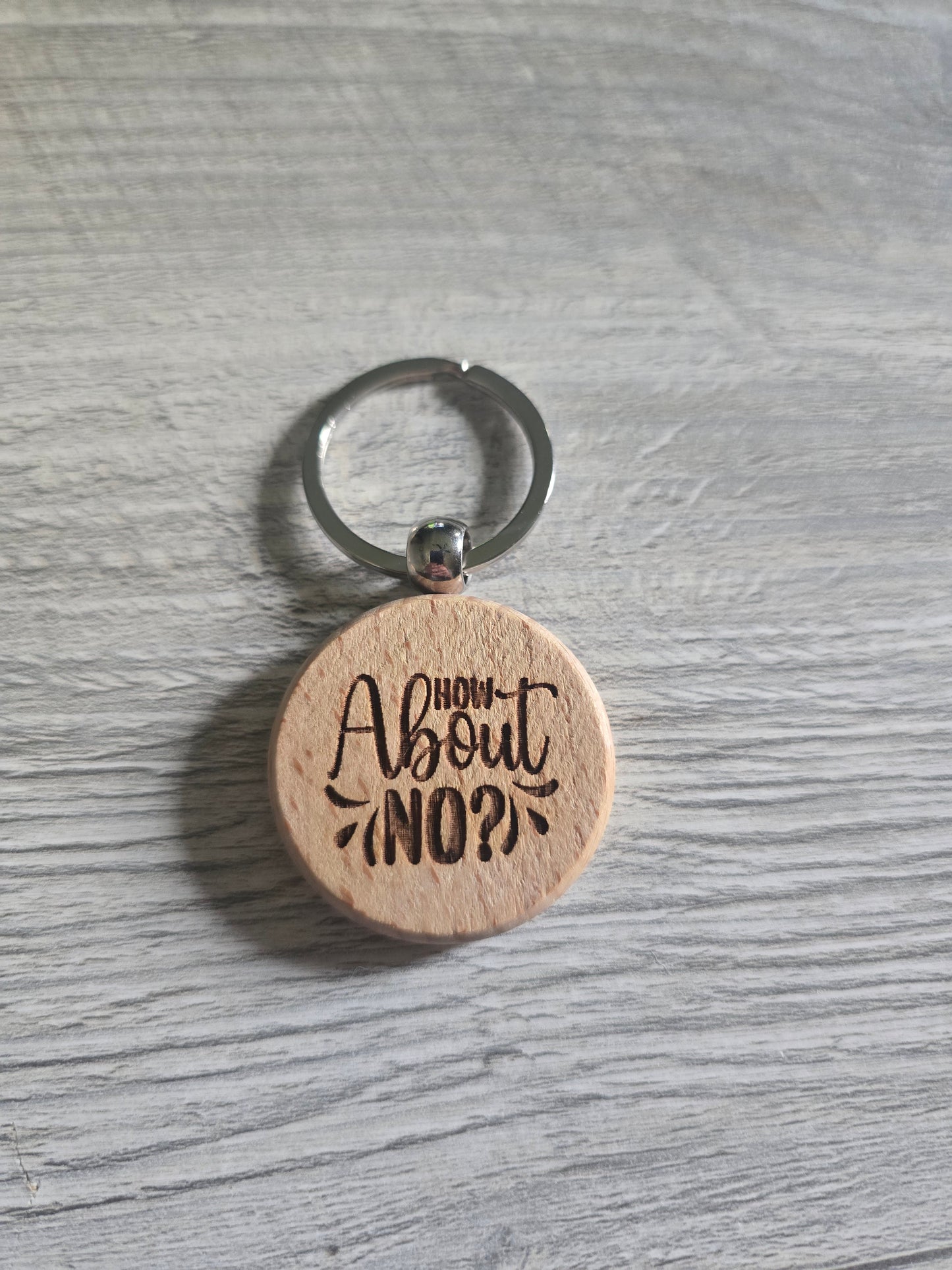 Religious and sassy round keychains