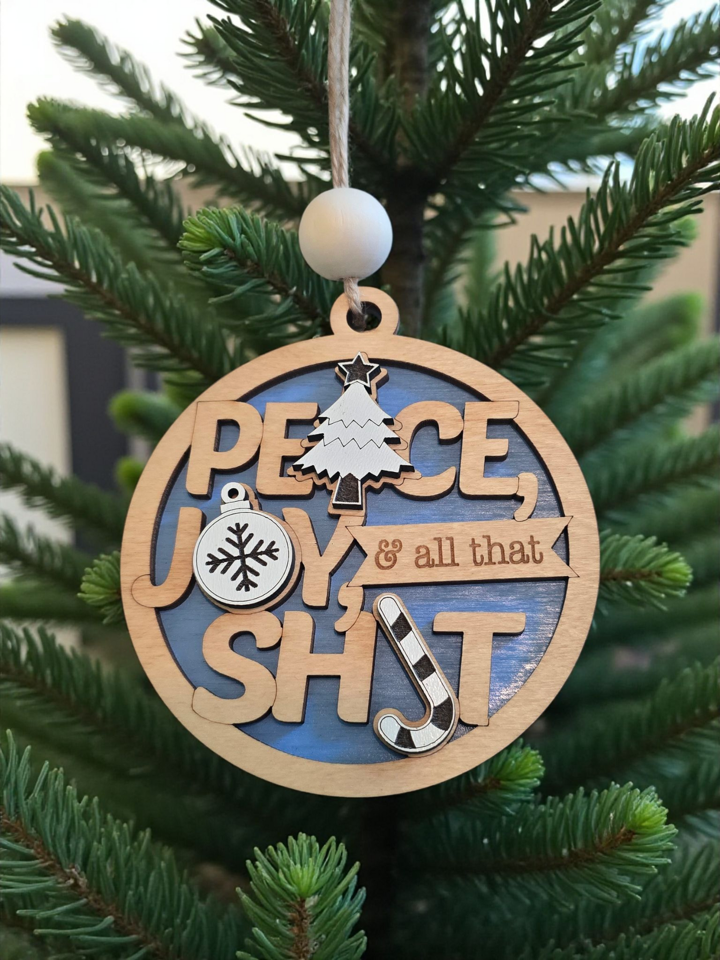 Sassy Christmas Ornament