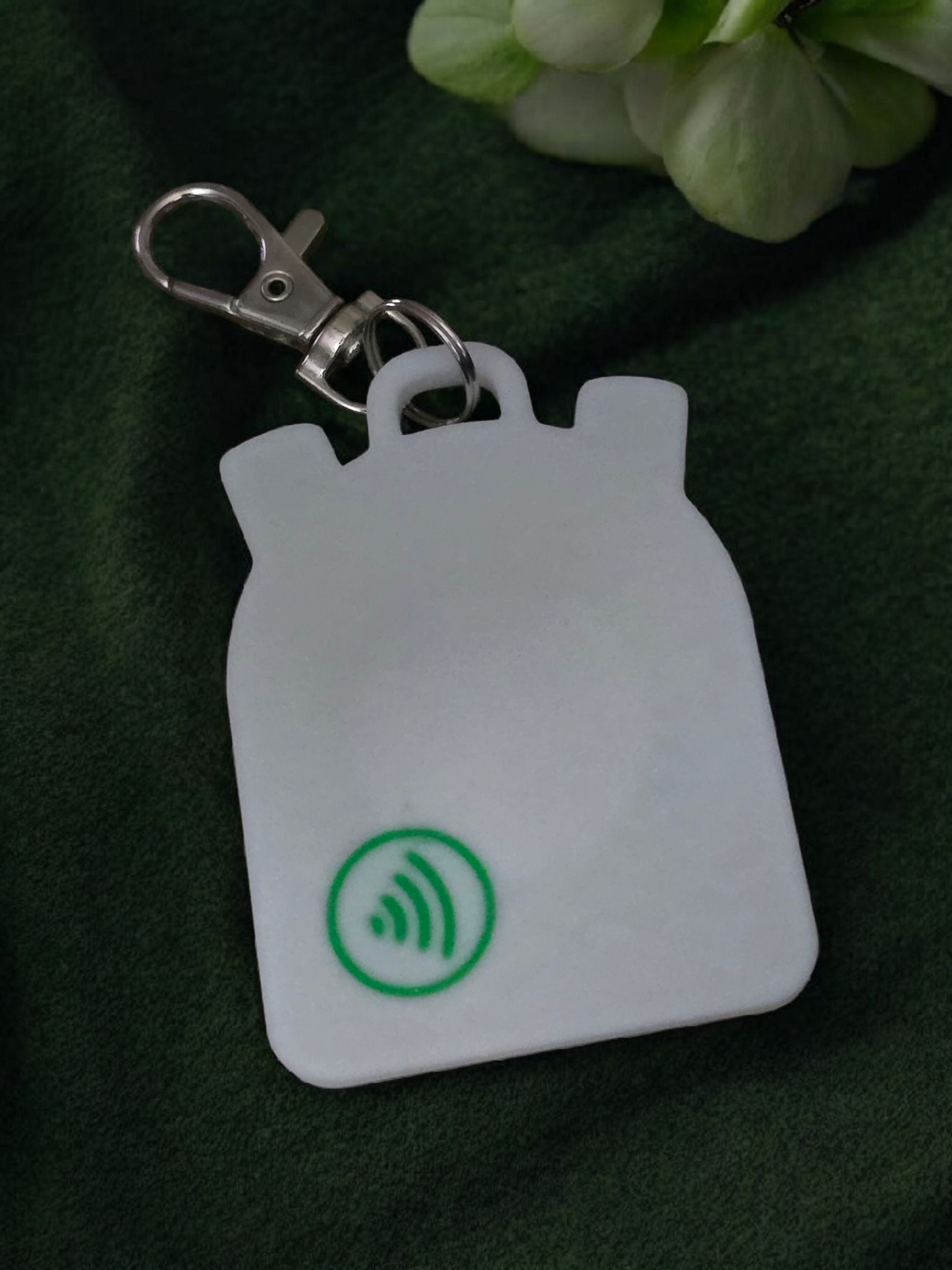 3D printed
NFC emergency bag tag personalized