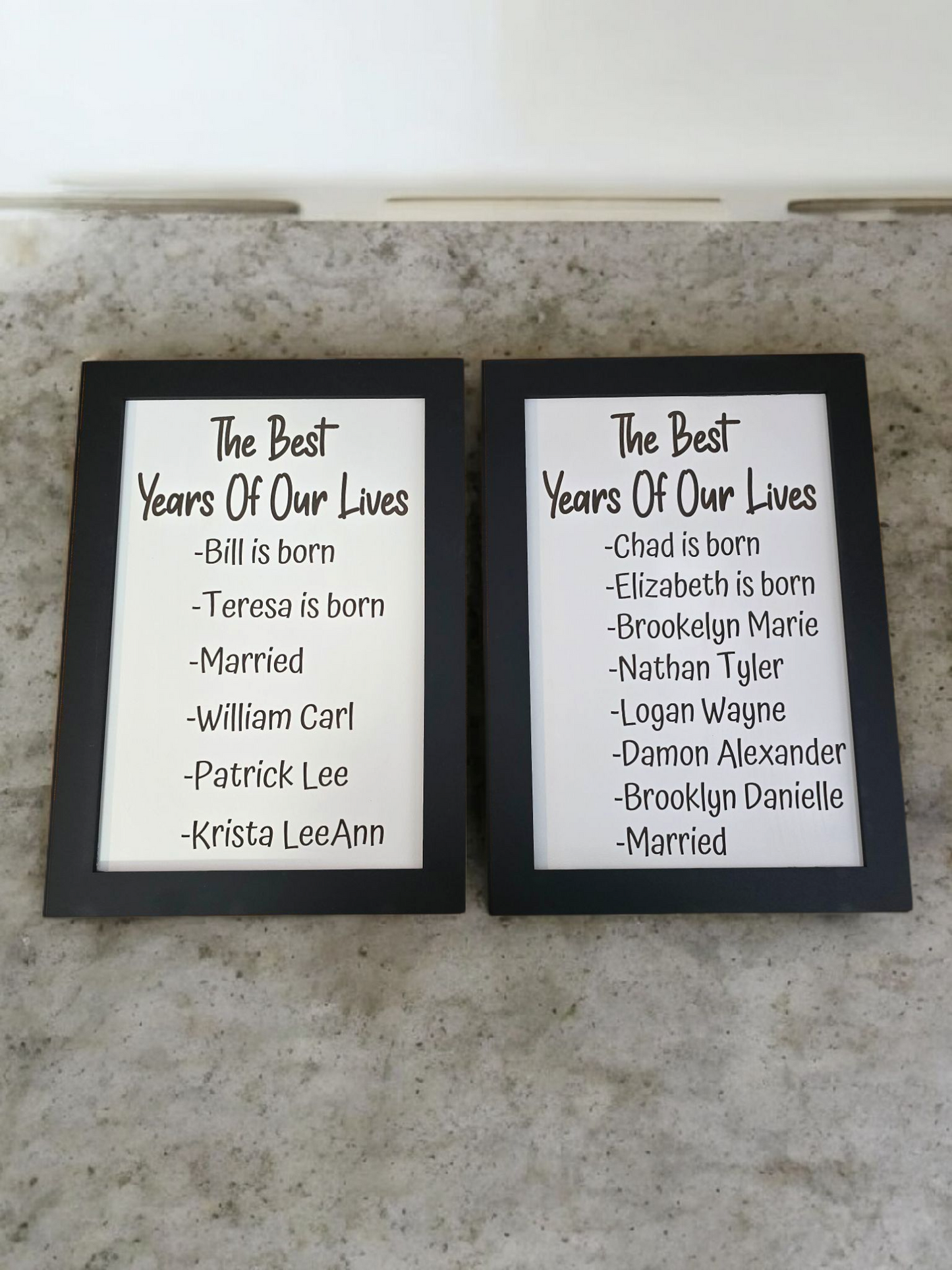 The Best Years of Our Lives penny personalized