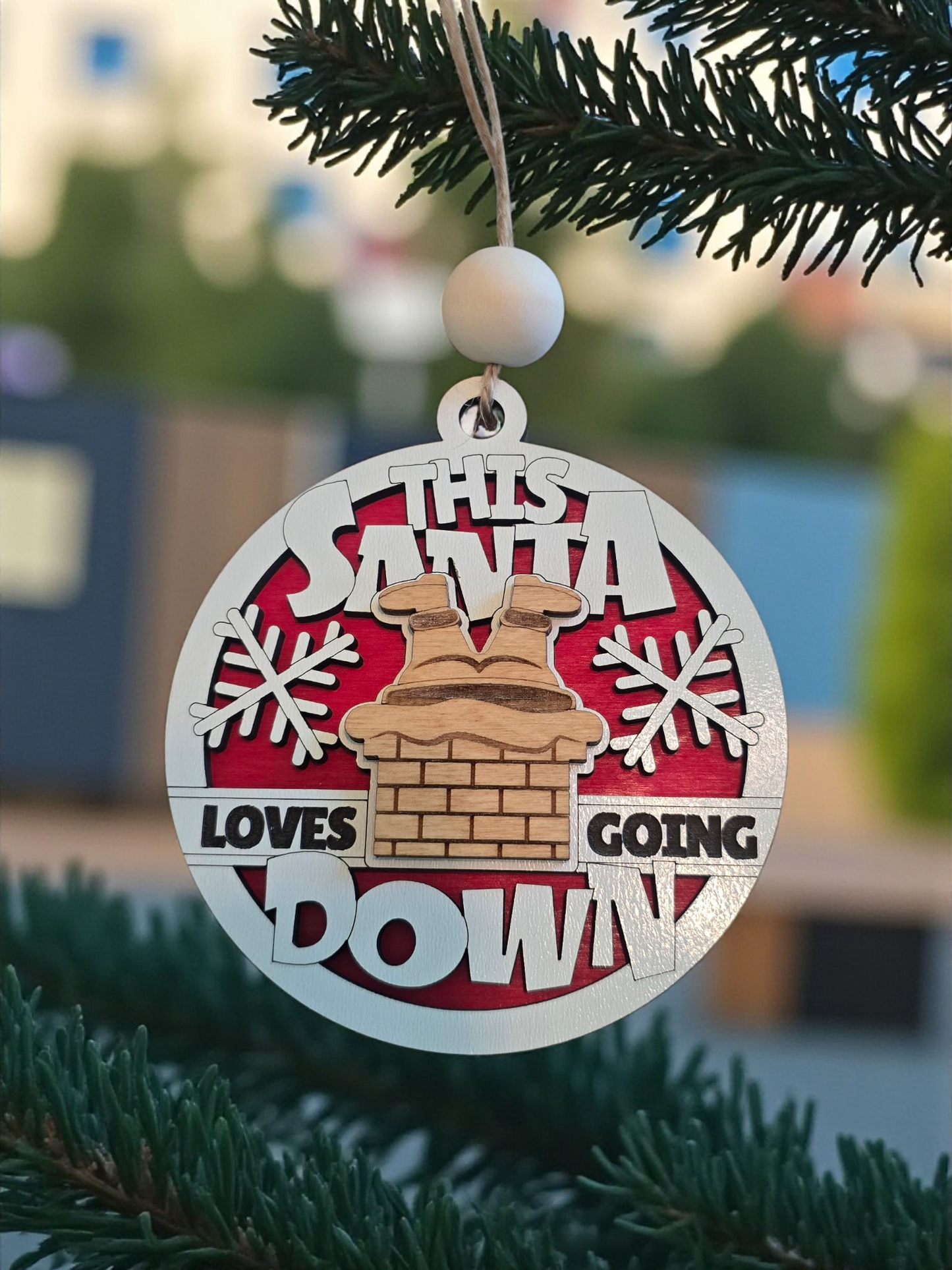 Sassy Christmas Ornament