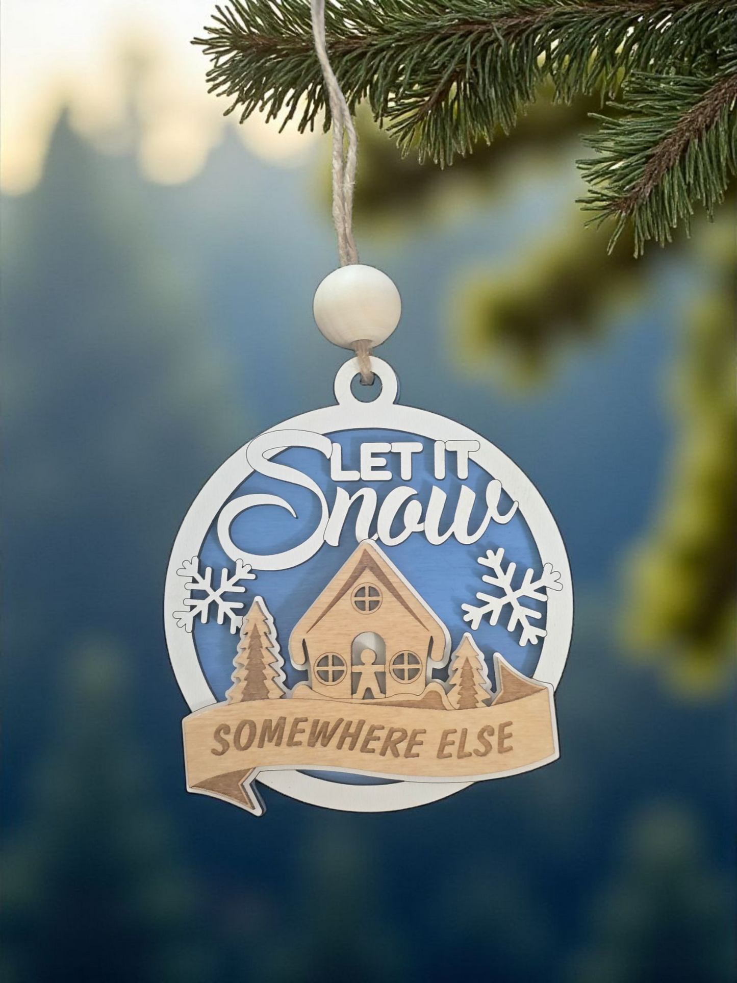 Sassy Christmas Ornament
