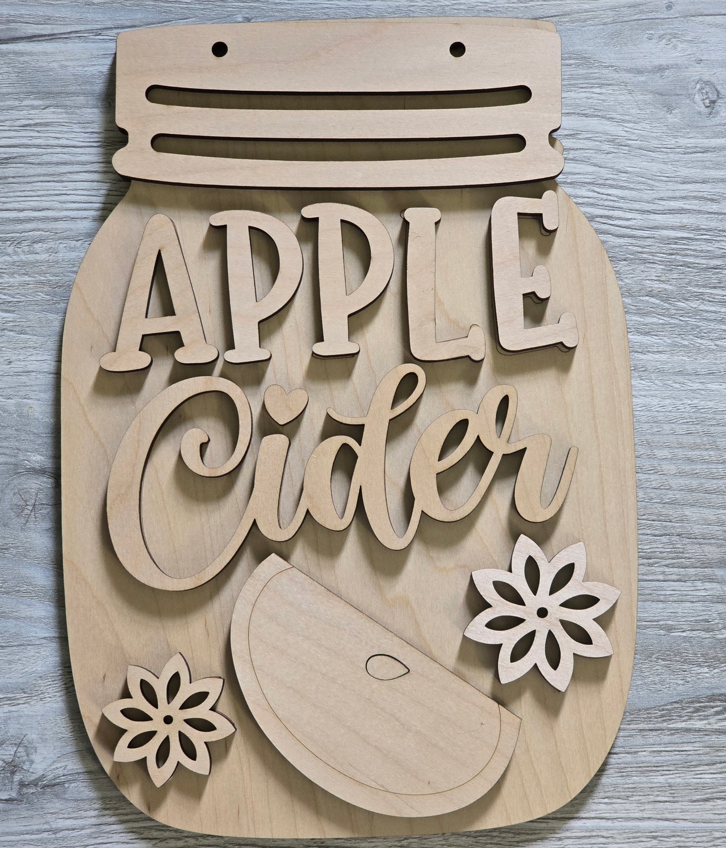 Mason jar signs DIY