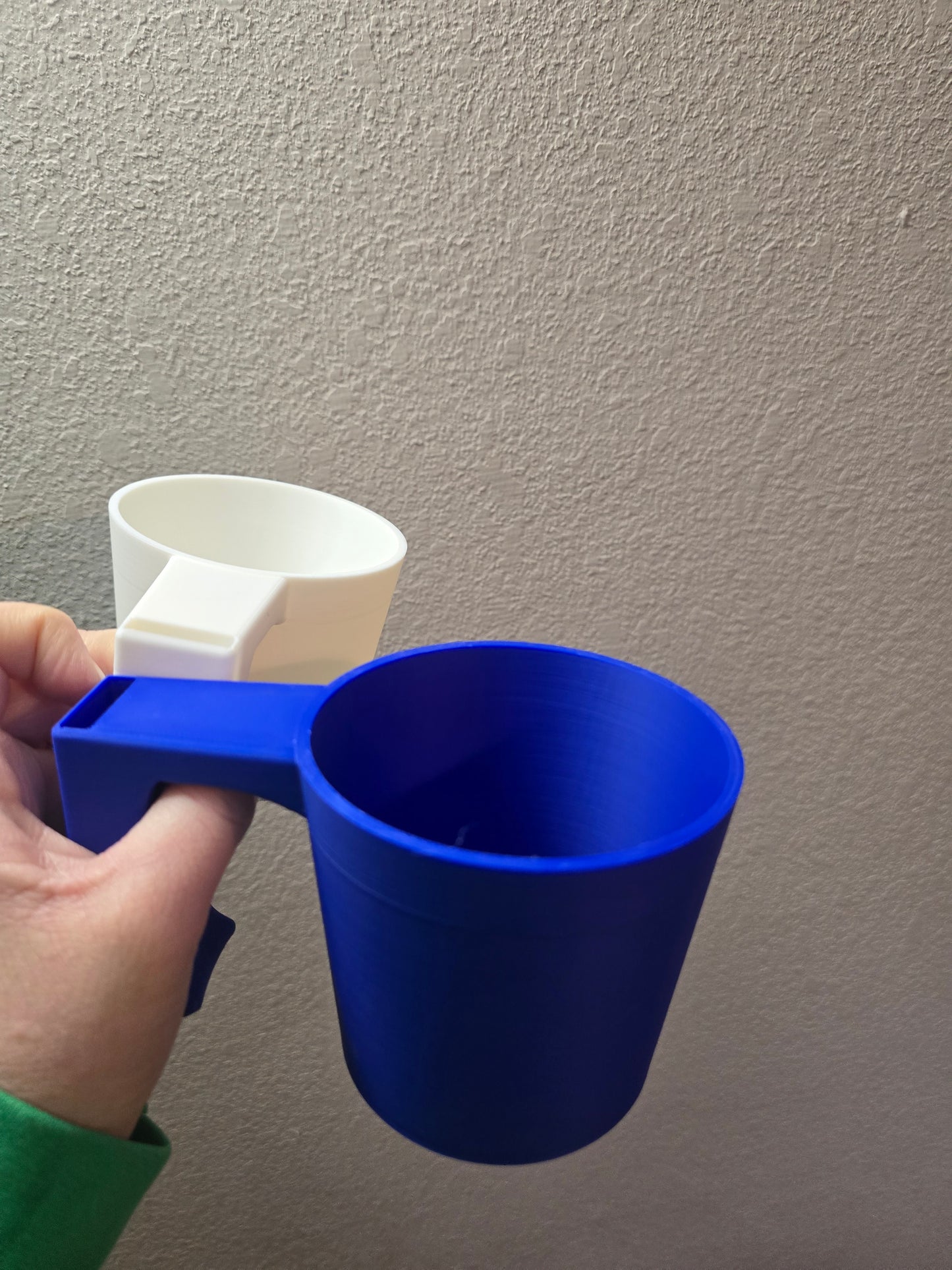 3D Printed Pint size ice cream holder plastic