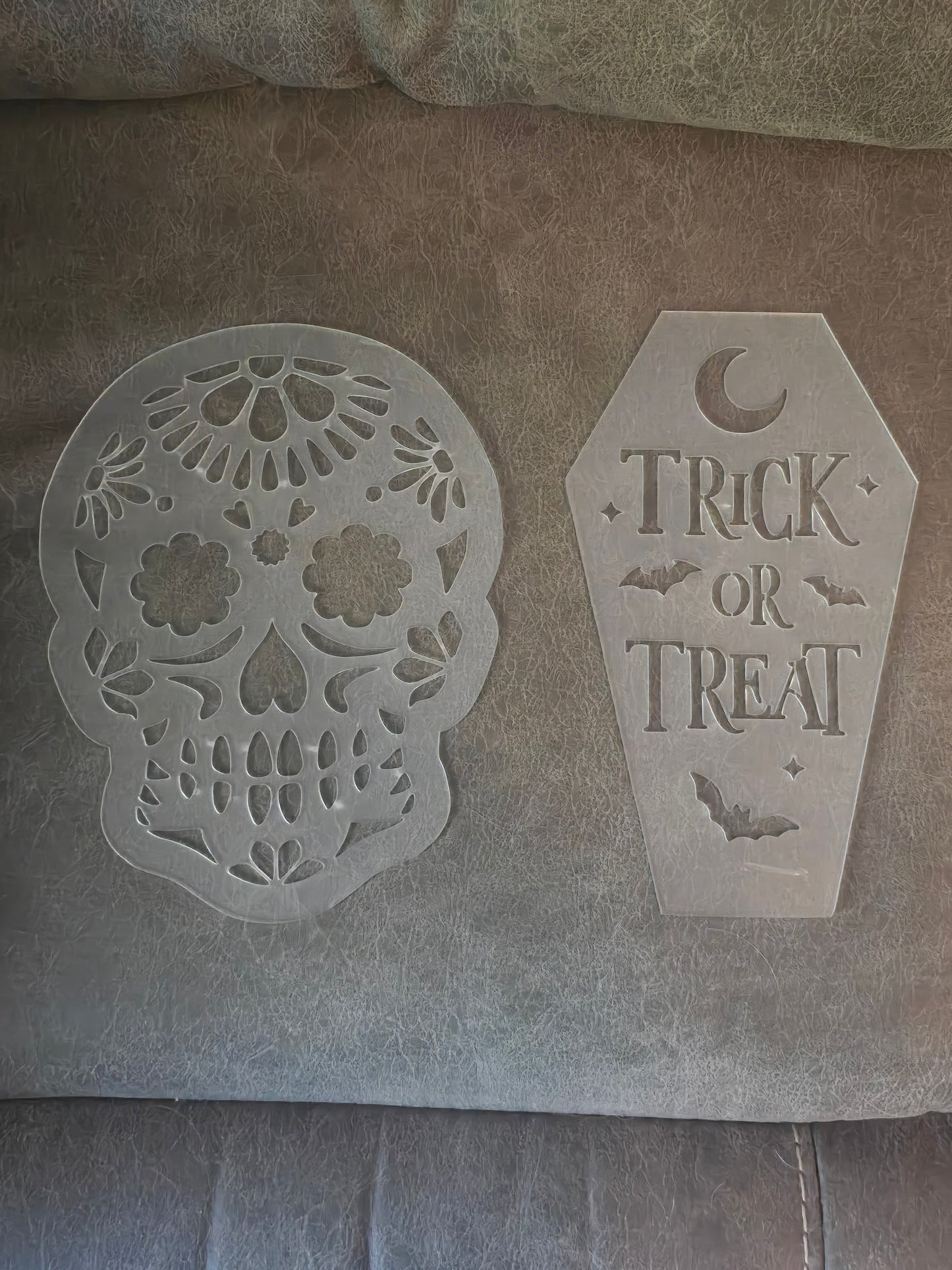 Acrylic stencils Halloween