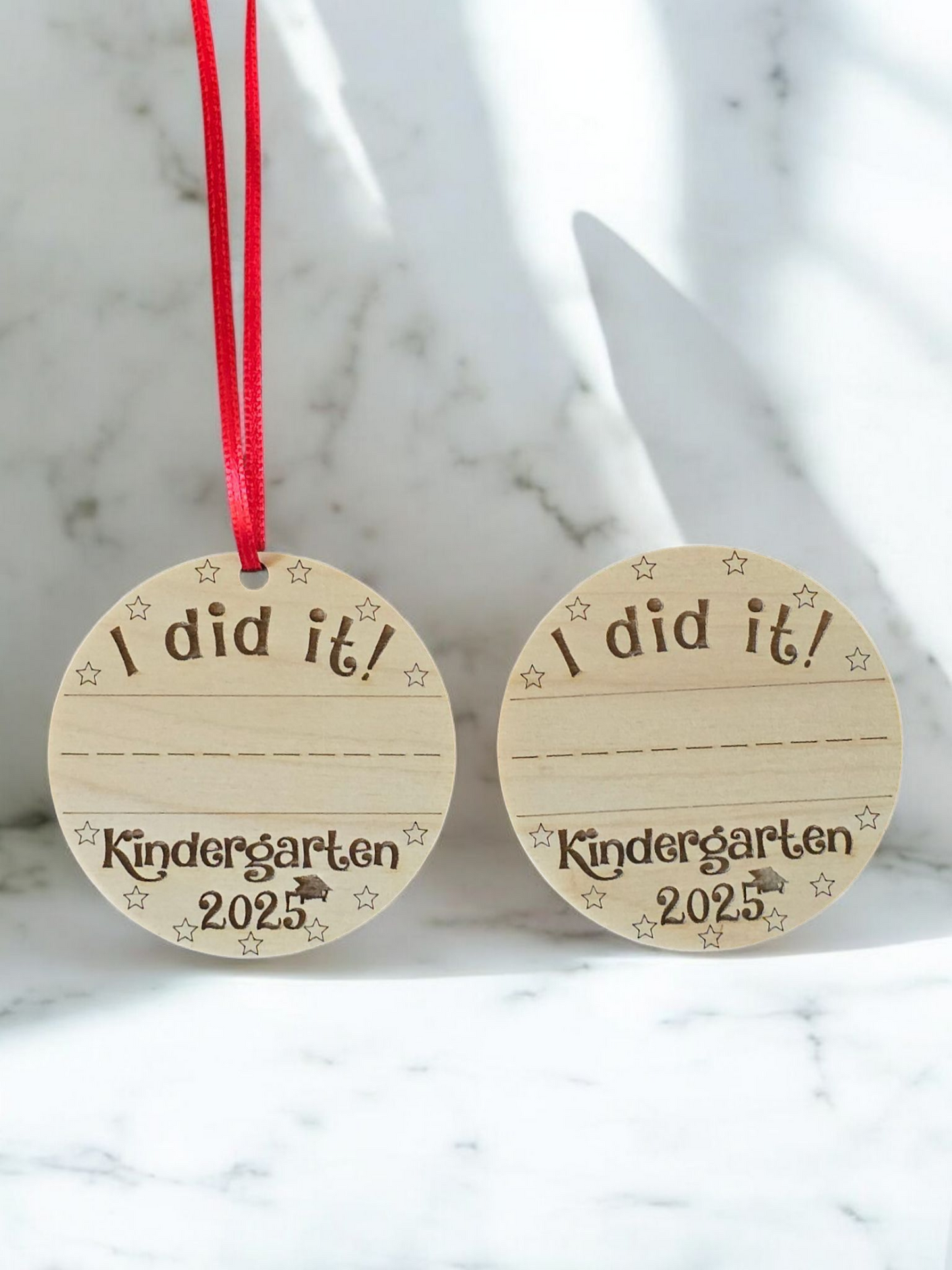 I did it graduation Christmas Ornament or Magent Personalized with grade
