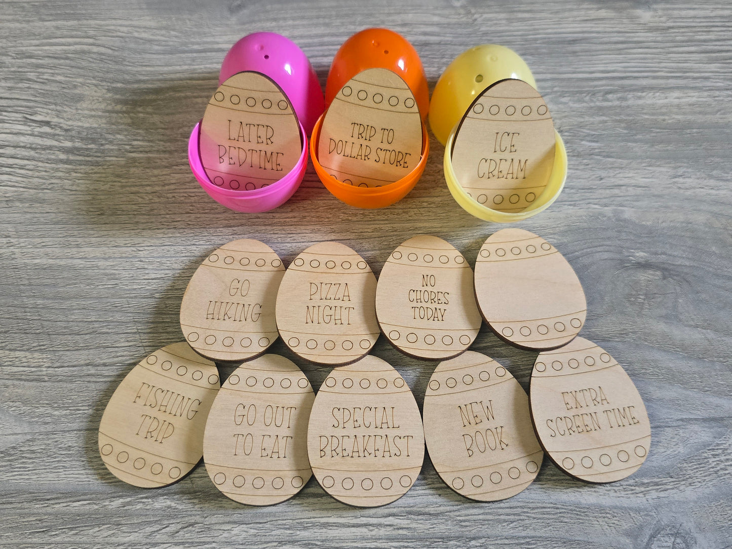 Easter Egg Tokens Personalized