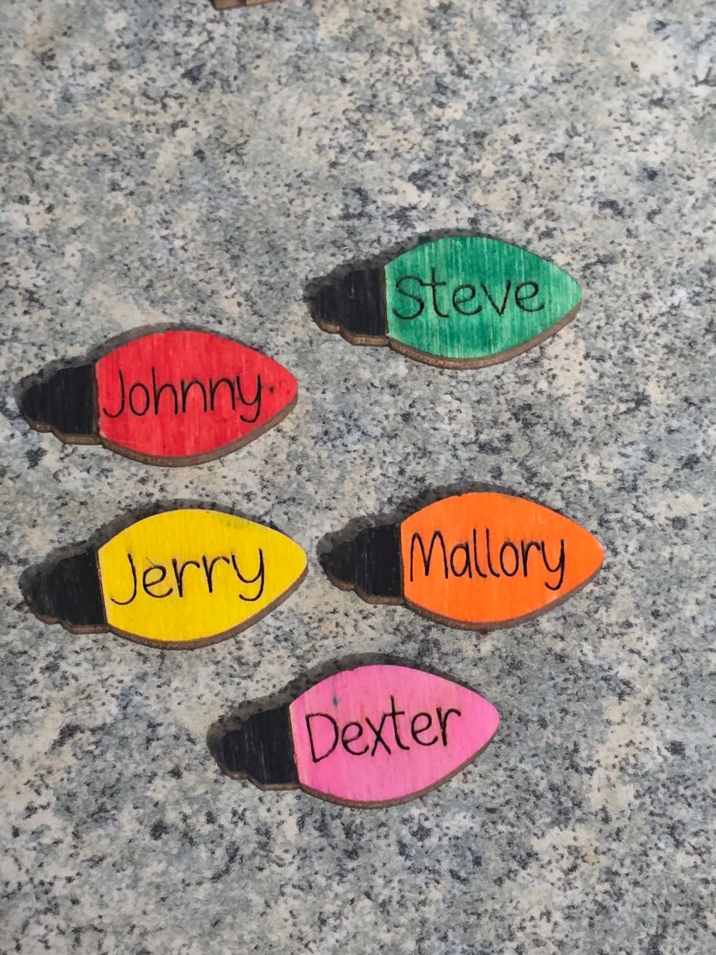 Christmas Tree Shaker Ornament personalized
