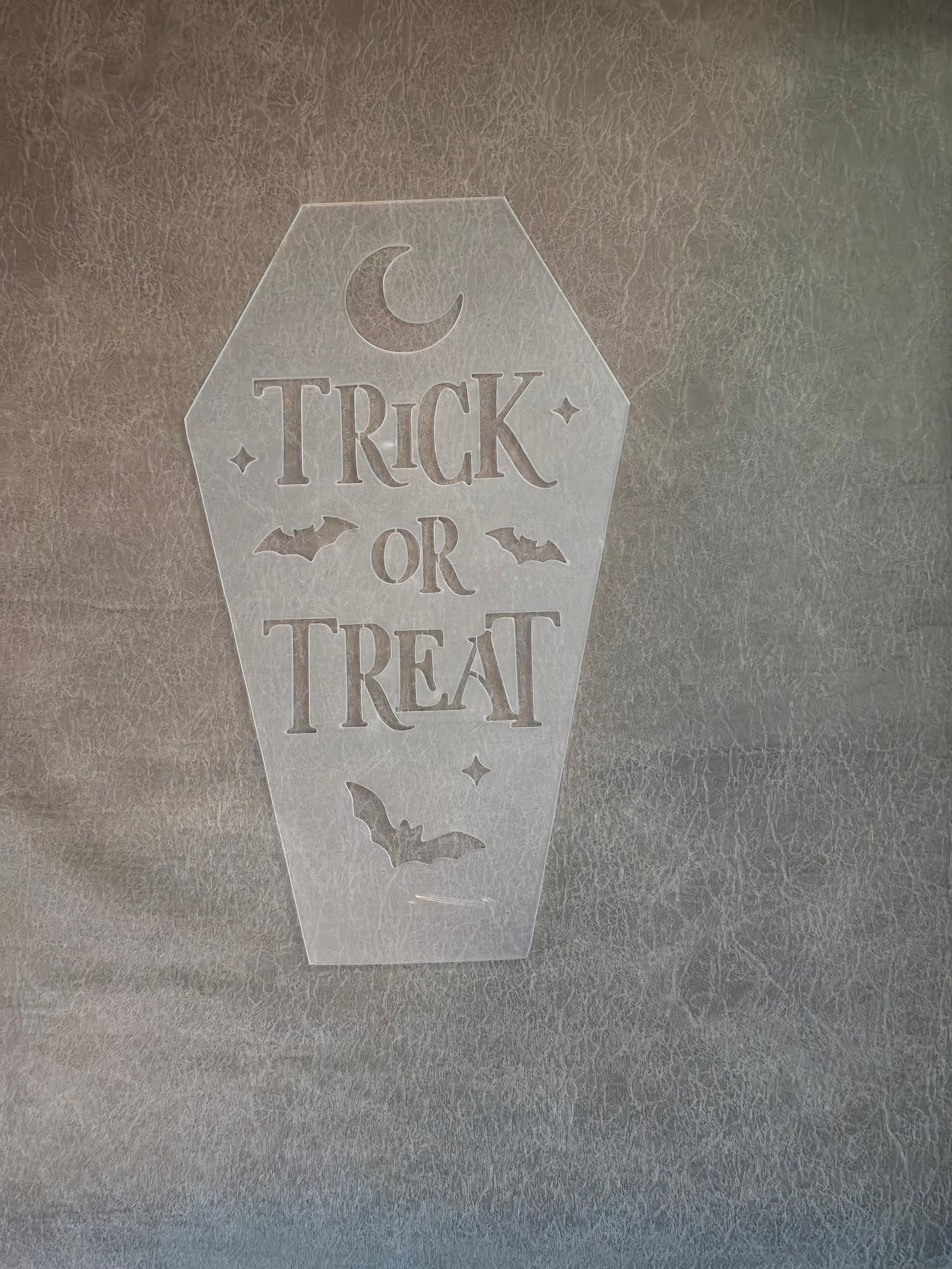 Acrylic stencils Halloween